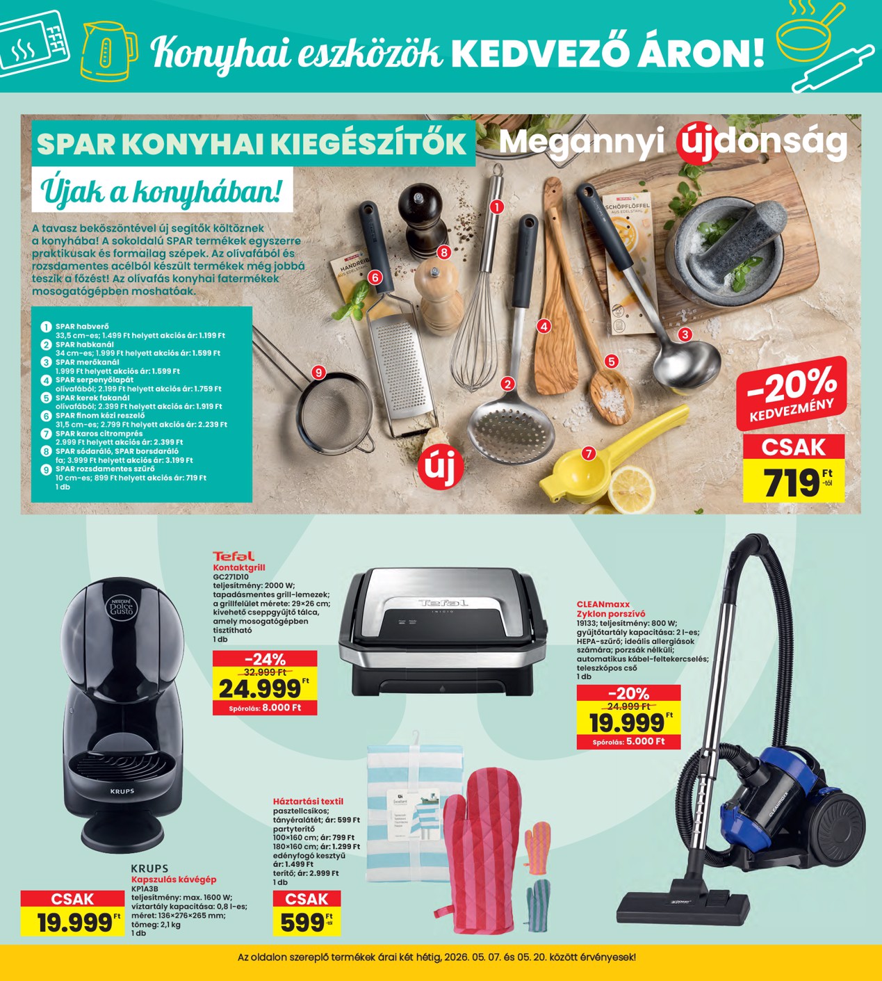 spar - Aktuális INTERSPAR szórólap érvényes csütörtöktől 2026.05.07.-től szerdától 2026.05.13.-ig - page: 37
