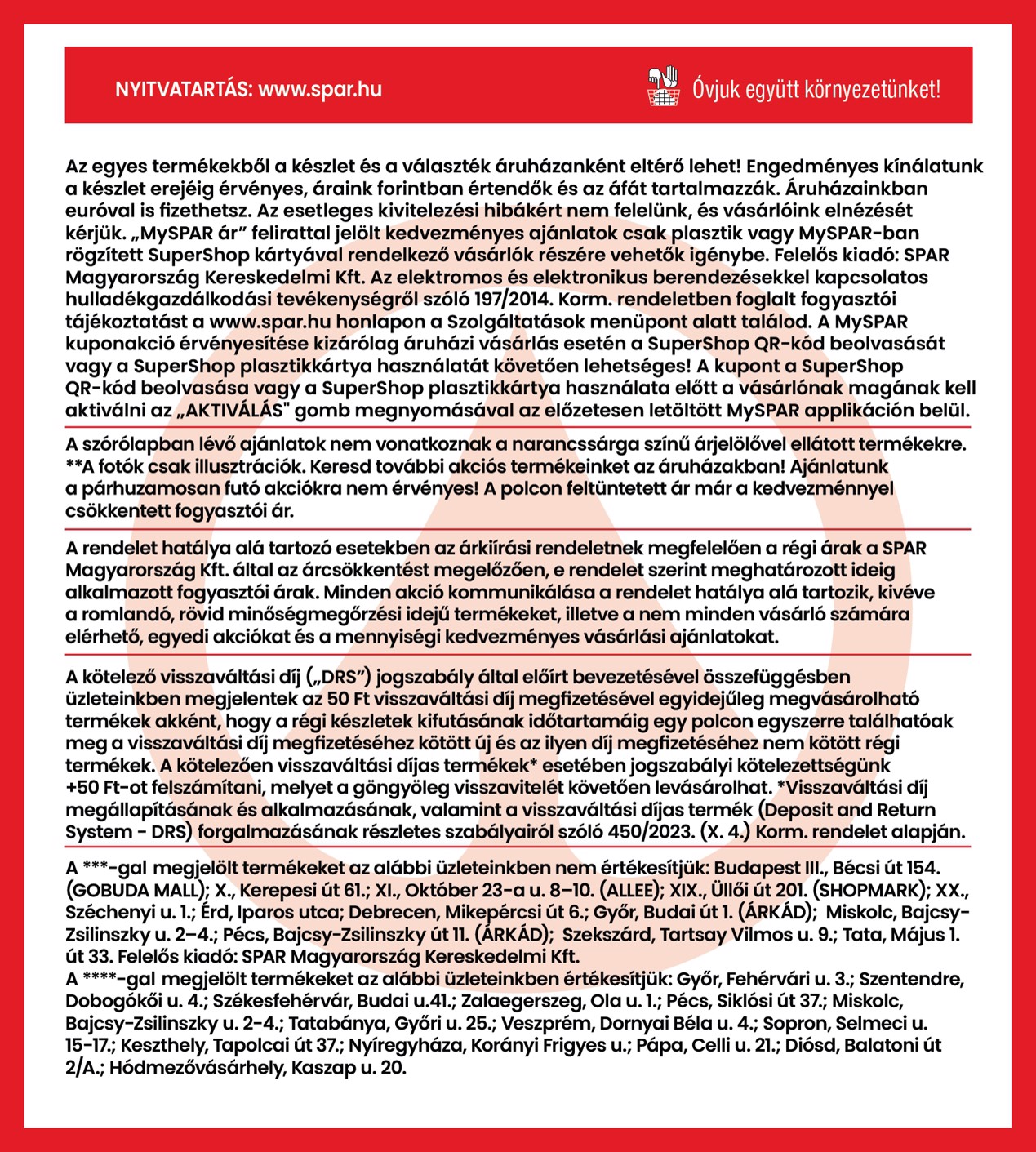 spar - Aktuális INTERSPAR szórólap érvényes csütörtöktől 2026.05.07.-től szerdától 2026.05.13.-ig - page: 40