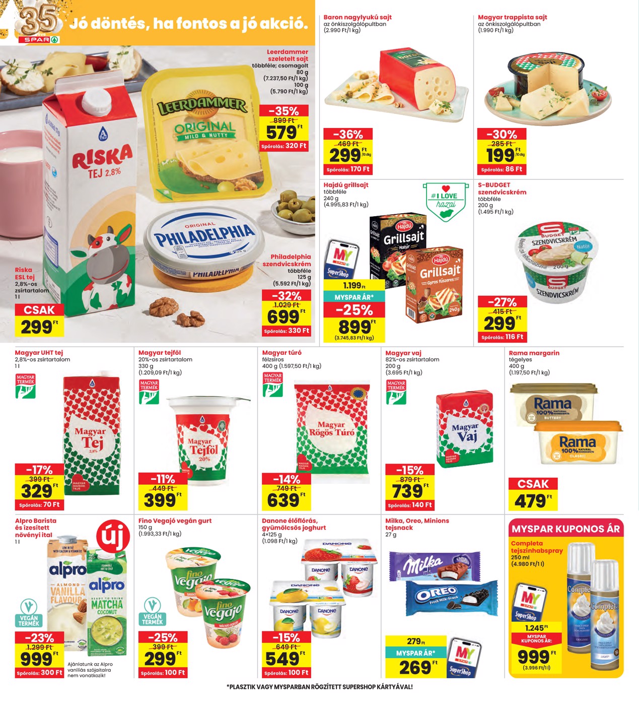 spar - Aktuális INTERSPAR szórólap érvényes csütörtöktől 2026.05.07.-től szerdától 2026.05.13.-ig - page: 14