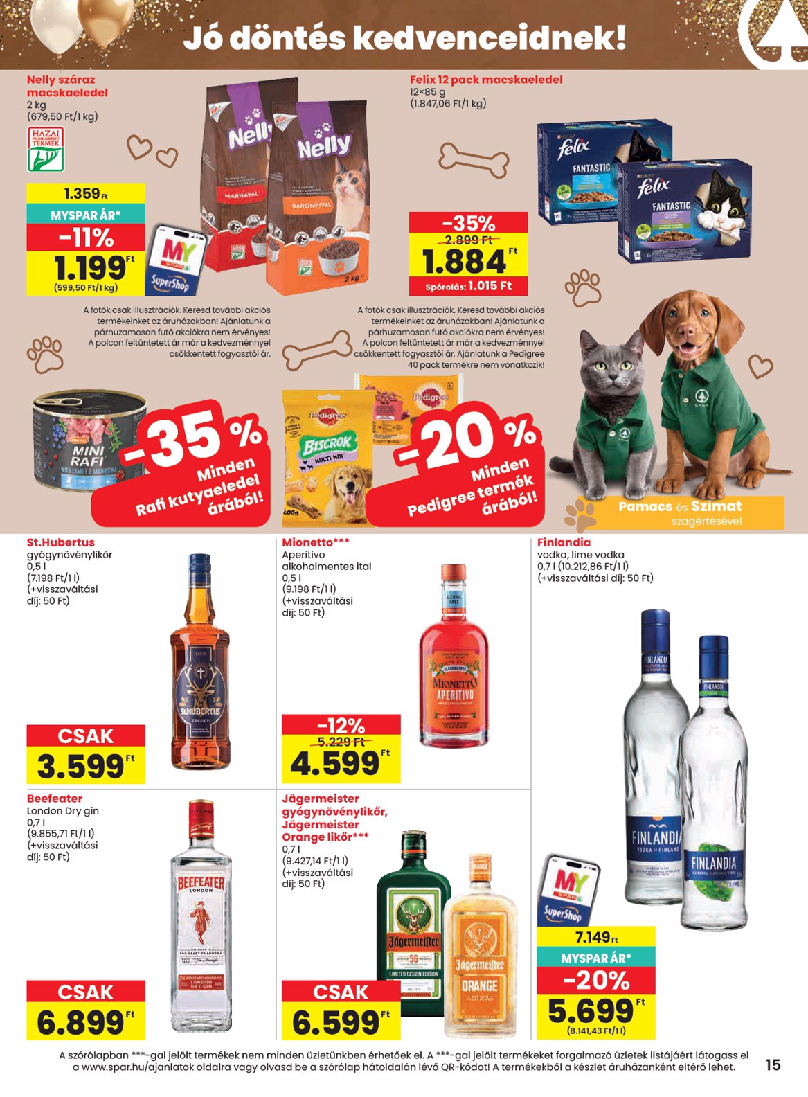 spar - SPAR hirdetmény a következő hétre csütörtöktől 2026.05.21.-tól szerdától 2026.05.27.-ig - page: 15