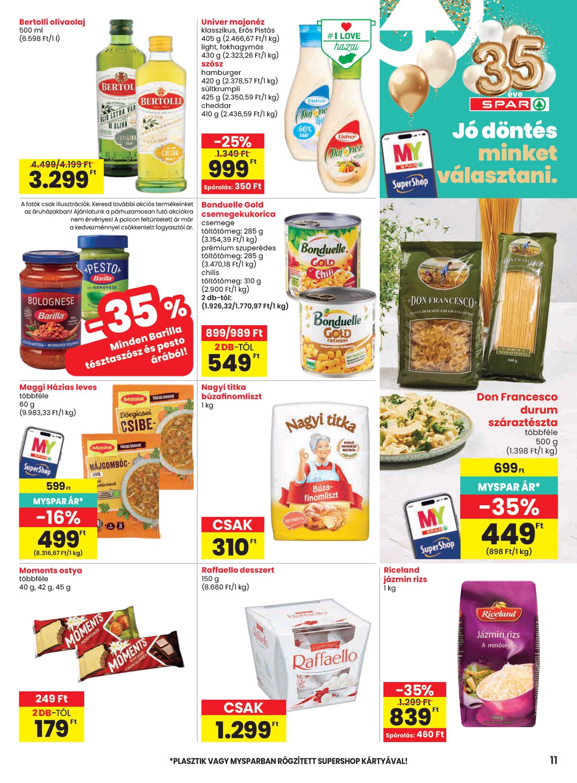 spar - SPAR hirdetmény a következő hétre csütörtöktől 2026.05.21.-tól szerdától 2026.05.27.-ig - page: 11