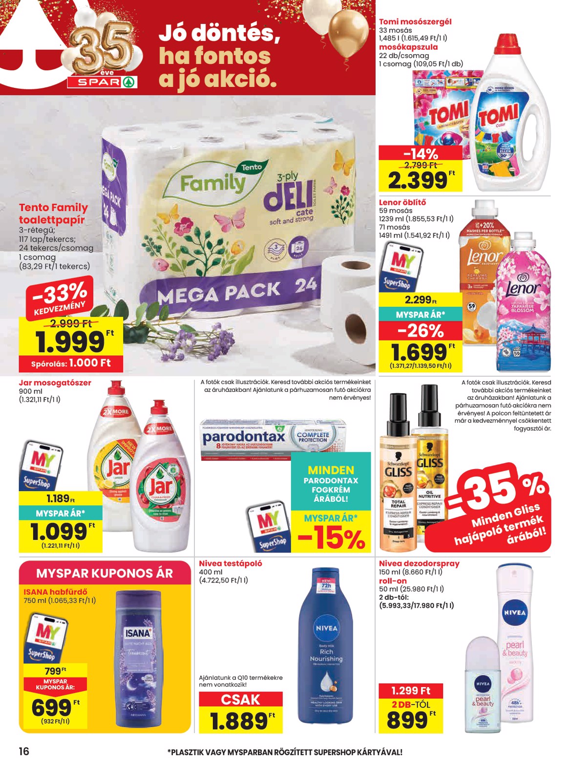 spar - SPAR hirdetmény a következő hétre csütörtöktől 2026.05.21.-tól szerdától 2026.05.27.-ig - page: 16