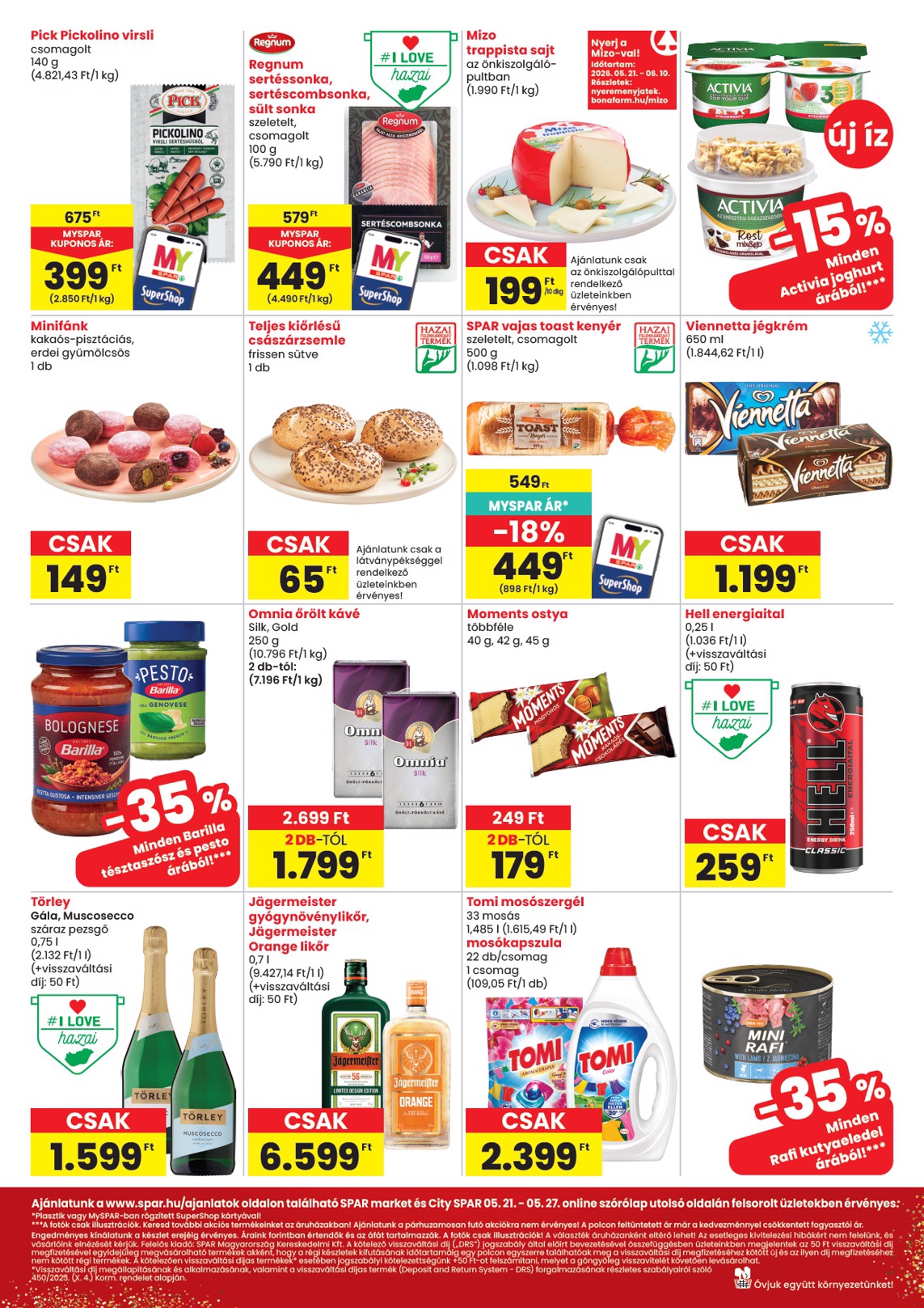spar - SPAR - Market, City hirdetmény a következő hétre csütörtöktől 2026.05.21.-tól szerdától 2026.05.27.-ig - page: 2