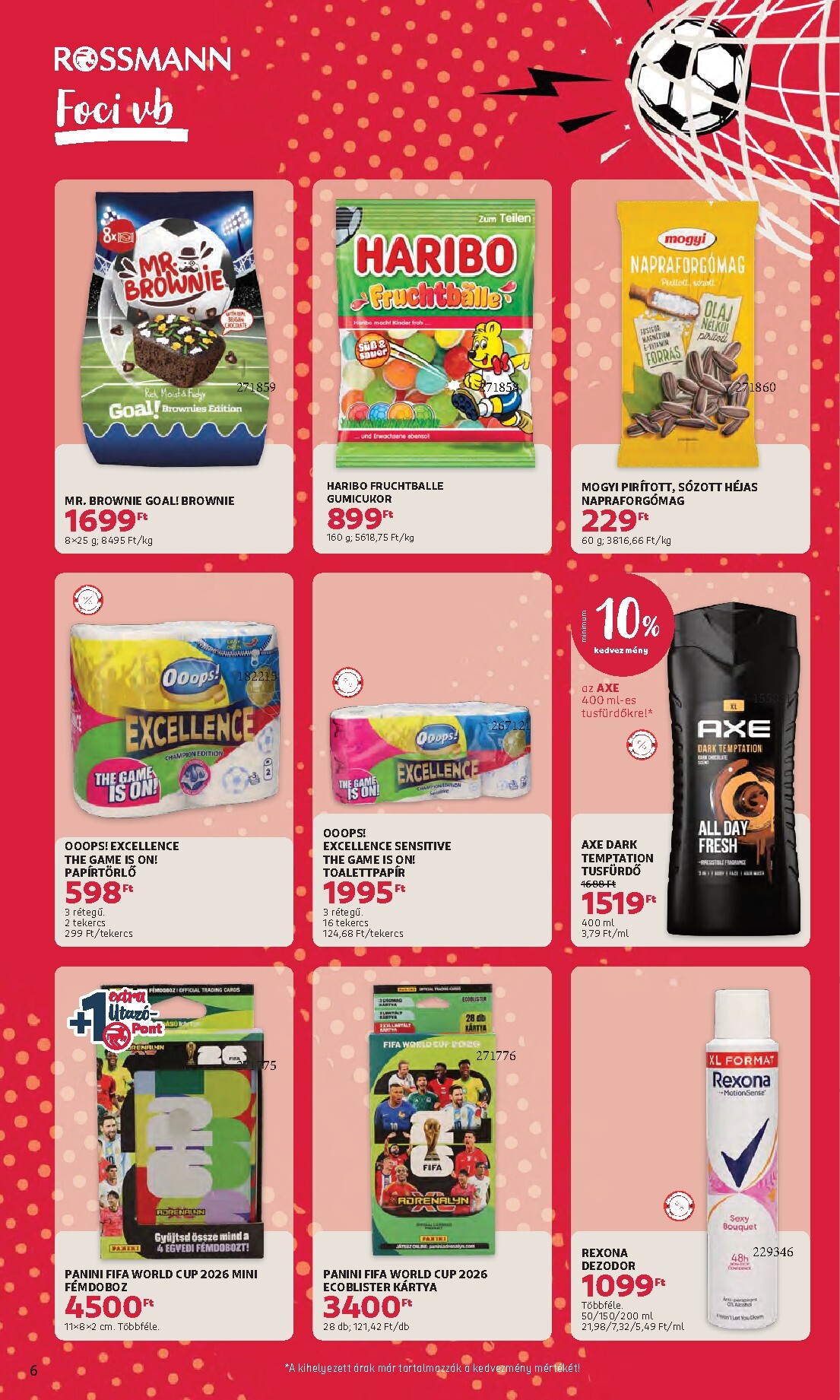 rossmann - Rossmann hirdetmény a következő hétre hétfőtől 2026.06.01.-tól péntektől 2026.06.12.-ig - page: 6