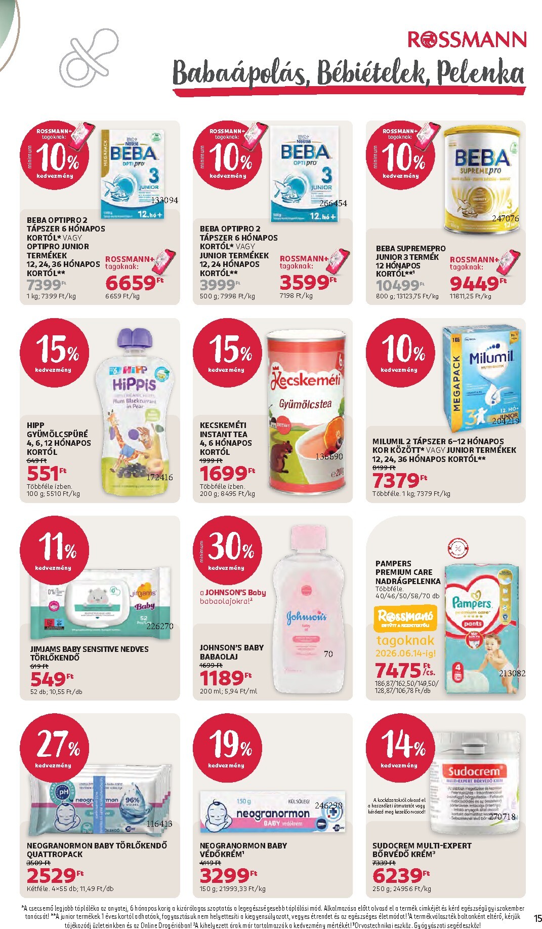 rossmann - Rossmann hirdetmény a következő hétre hétfőtől 2026.06.01.-tól péntektől 2026.06.12.-ig - page: 17