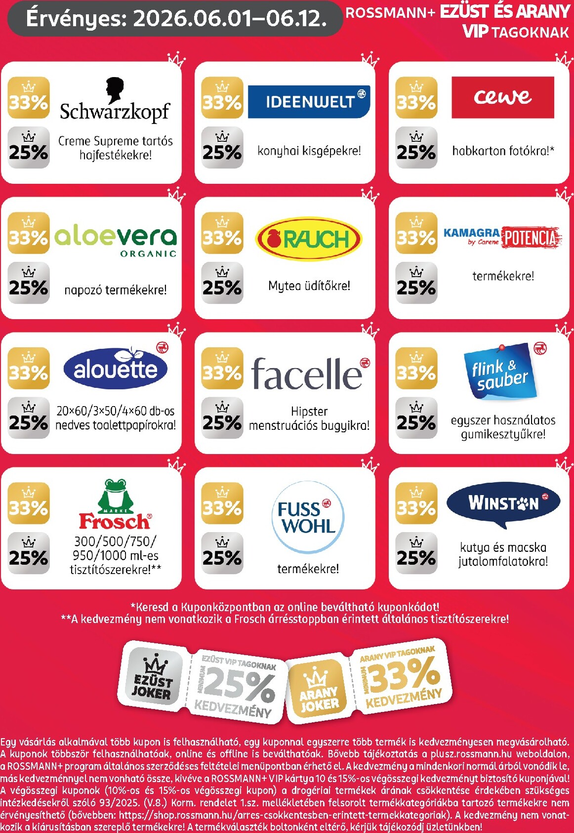 rossmann - Rossmann - Kuponjaid hirdetmény a következő hétre hétfőtől 2026.06.01.-tól péntektől 2026.06.12.-ig - page: 3
