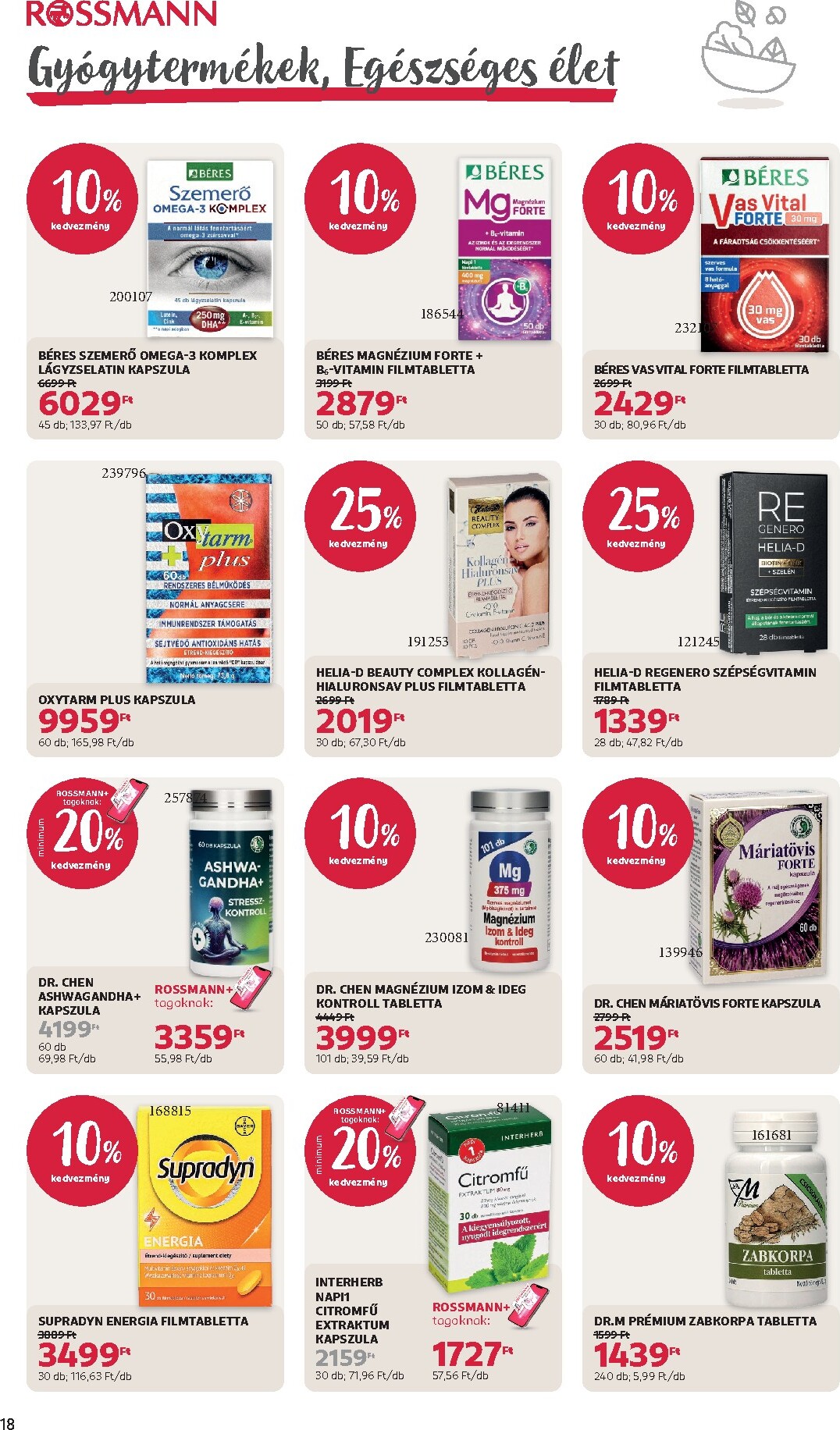 rossmann - Rossmann hirdetmény a következő hétre hétfőtől 2026.06.15.-tól péntektől 2026.06.26.-ig - page: 20