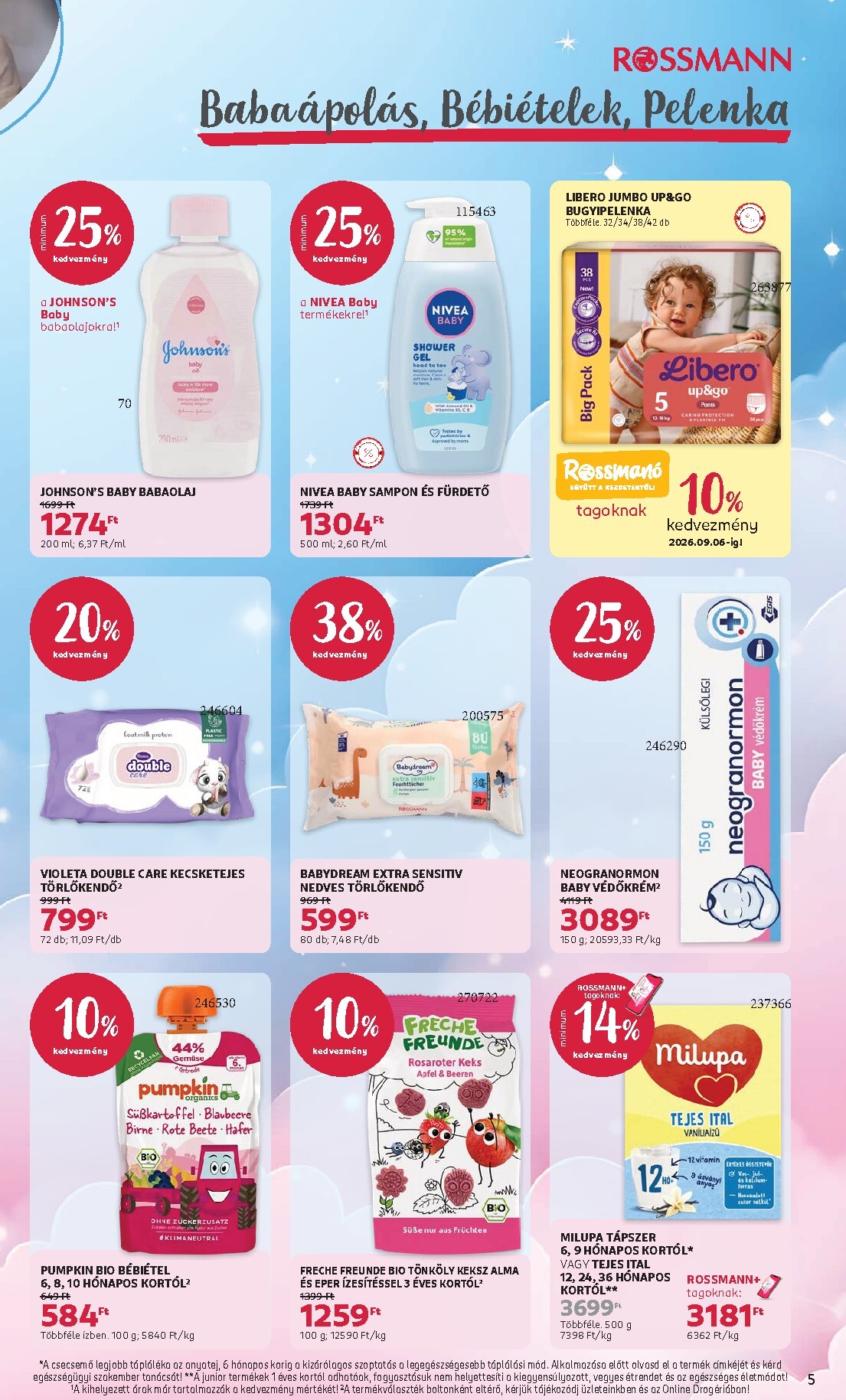 rossmann - Aktuális Rossmann szórólap érvényes hétfőtől 2026.08.03.-től péntektől 2026.08.14.-ig - page: 5