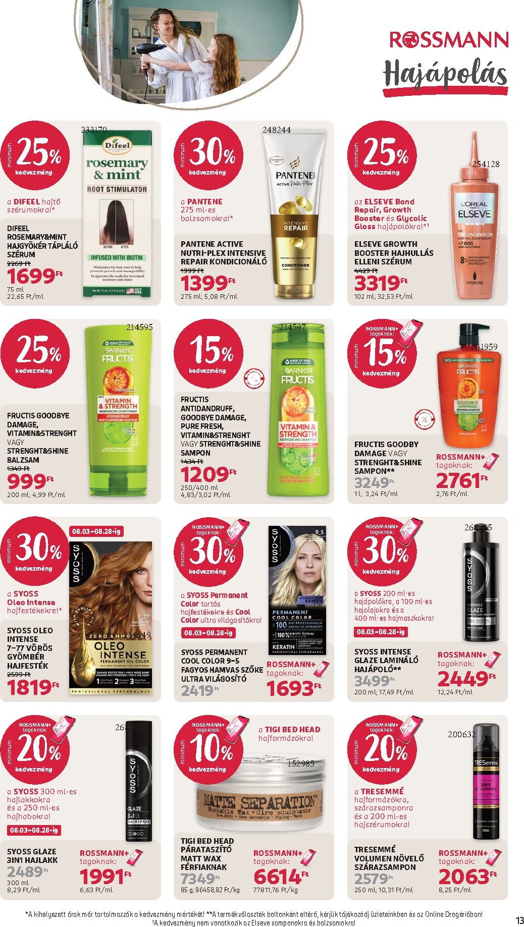rossmann - Aktuális Rossmann szórólap érvényes hétfőtől 2026.08.03.-től péntektől 2026.08.14.-ig - page: 15