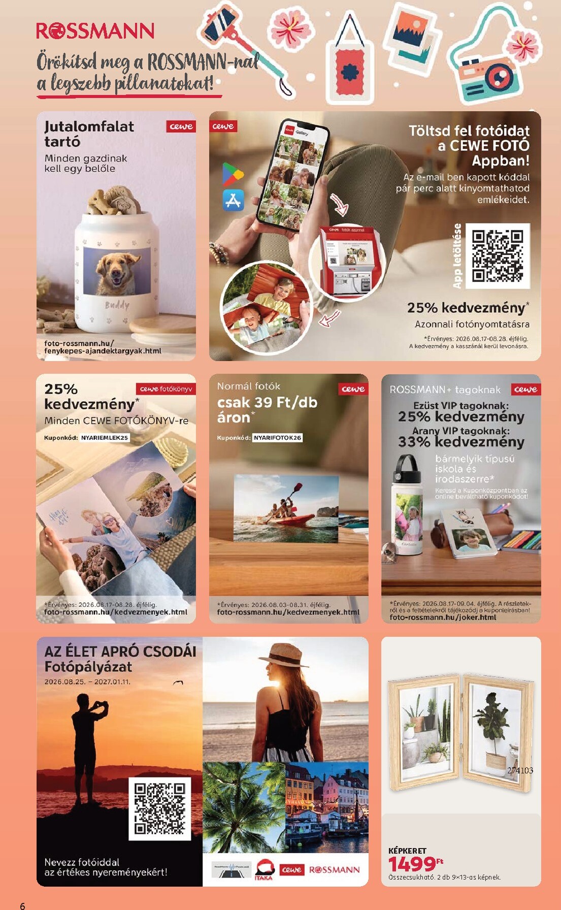 rossmann - Rossmann hirdetmény a következő hétre hétfőtől 2026.08.17.-tól péntektől 2026.08.28.-ig - page: 6