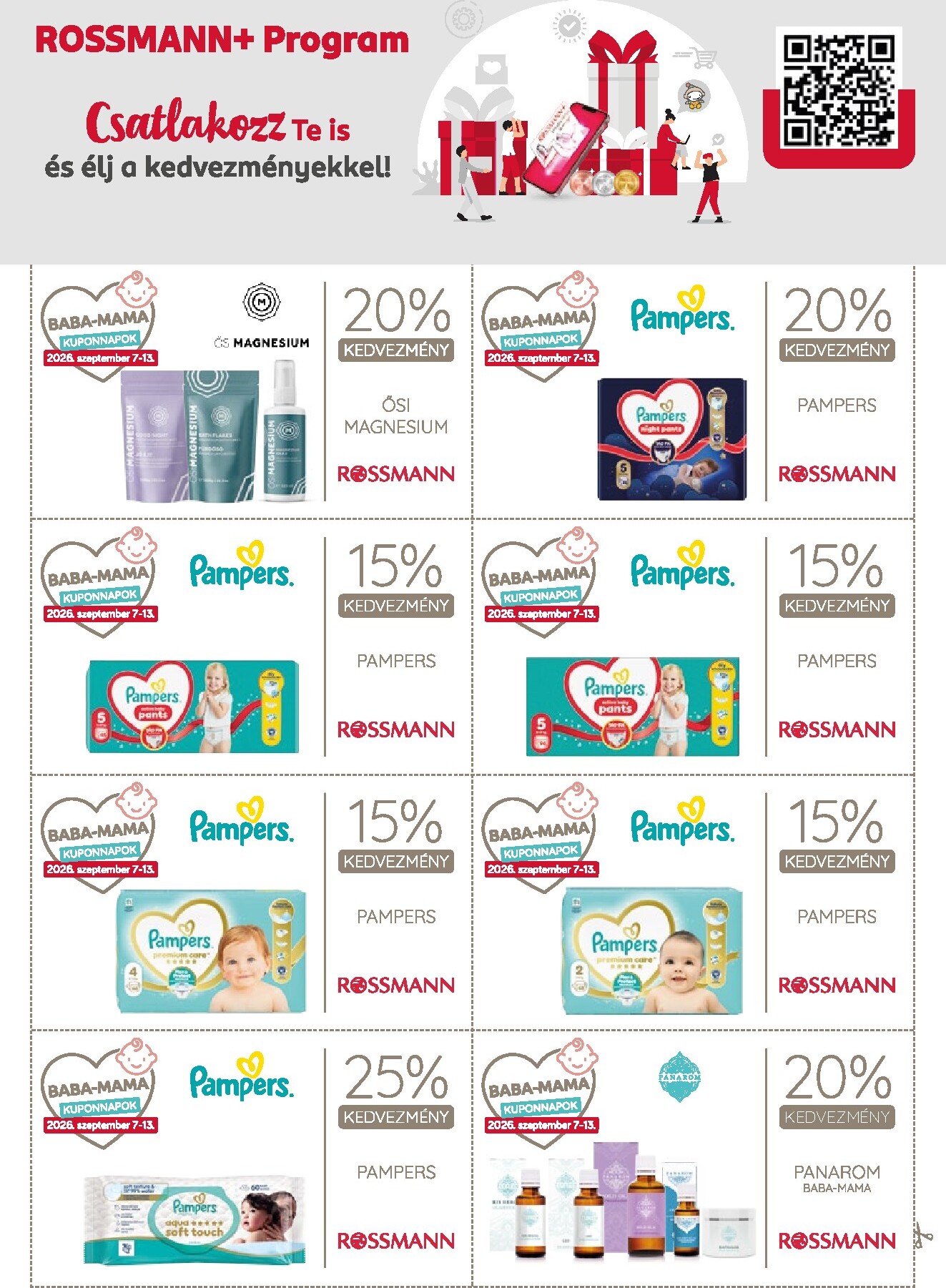 rossmann - Rossmann - Kupon magazin hirdetmény a következő hétre hétfőtől 2026.09.07.-tól vasárnaptól 2026.09.13.-ig - page: 29