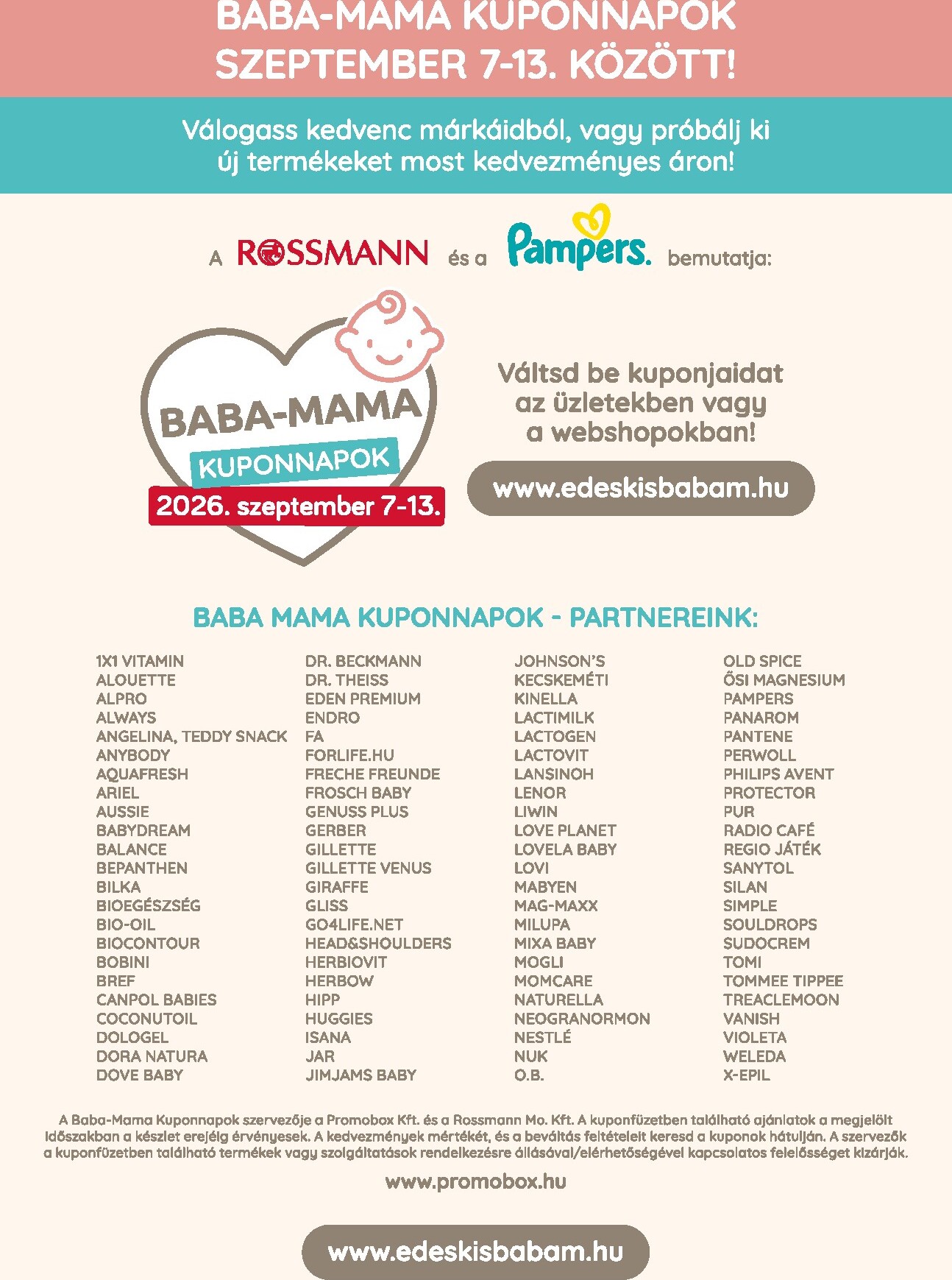rossmann - Rossmann - Kupon magazin hirdetmény a következő hétre hétfőtől 2026.09.07.-tól vasárnaptól 2026.09.13.-ig - page: 4