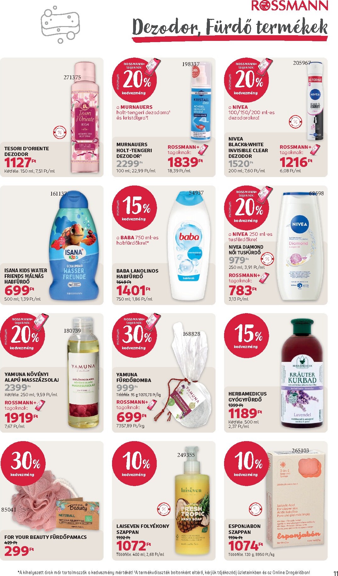 rossmann - Rossmann hirdetmény a következő hétre hétfőtől 2026.08.31.-tól péntektől 2026.09.04.-ig - page: 13