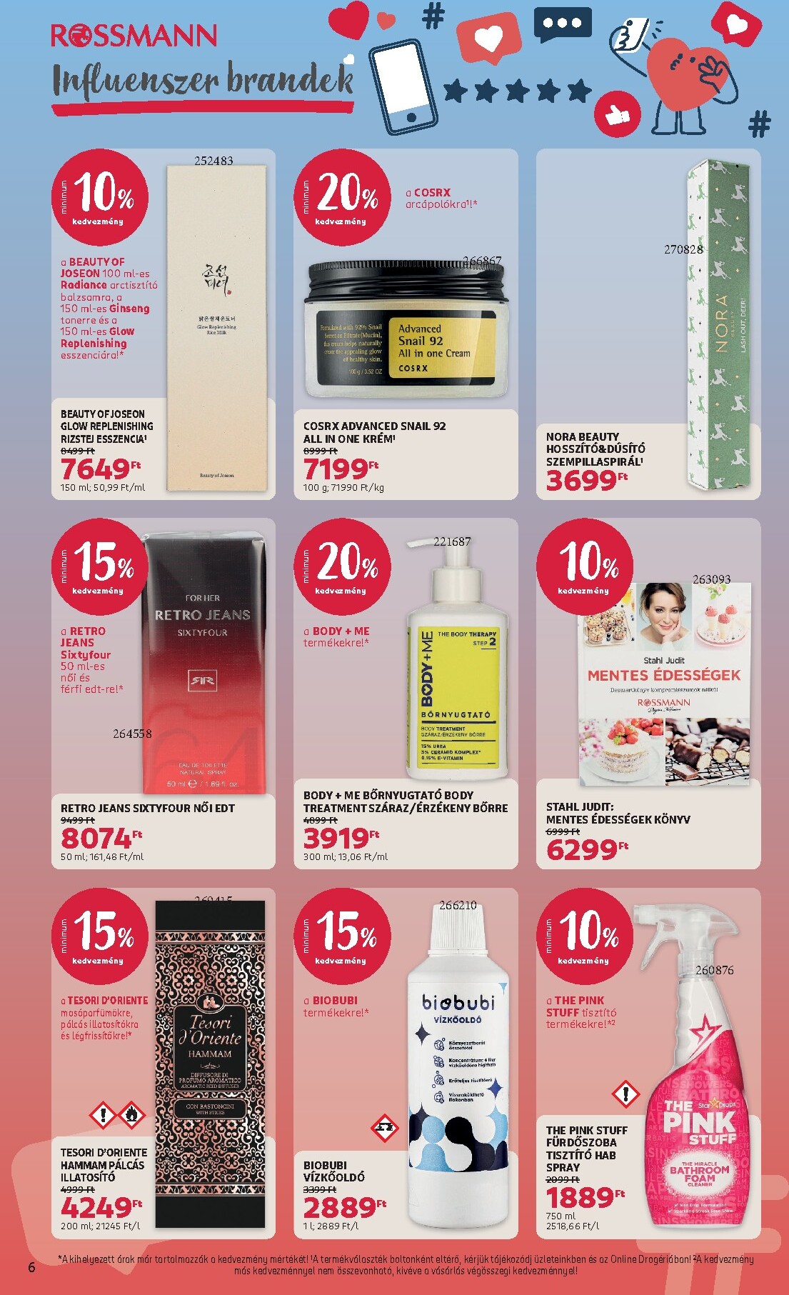 rossmann - Rossmann hirdetmény a következő hétre hétfőtől 2026.08.31.-tól péntektől 2026.09.04.-ig - page: 6