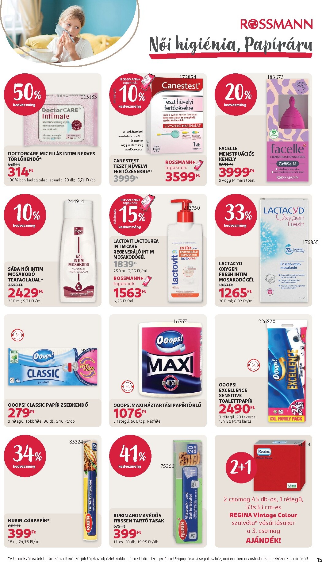 rossmann - Rossmann hirdetmény a következő hétre hétfőtől 2026.08.31.-tól péntektől 2026.09.04.-ig - page: 17