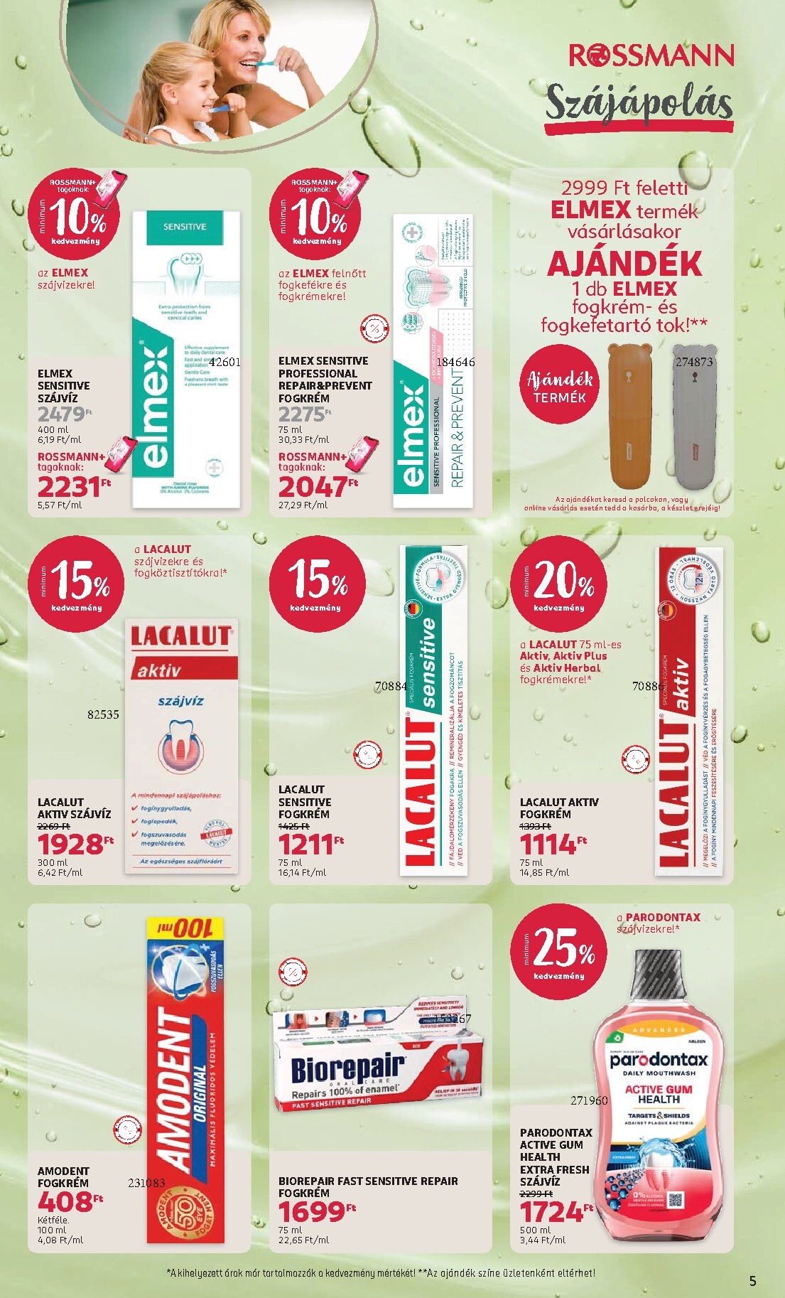 rossmann - Rossmann hirdetmény a következő hétre hétfőtől 2026.09.07.-tól péntektől 2026.09.18.-ig - page: 5