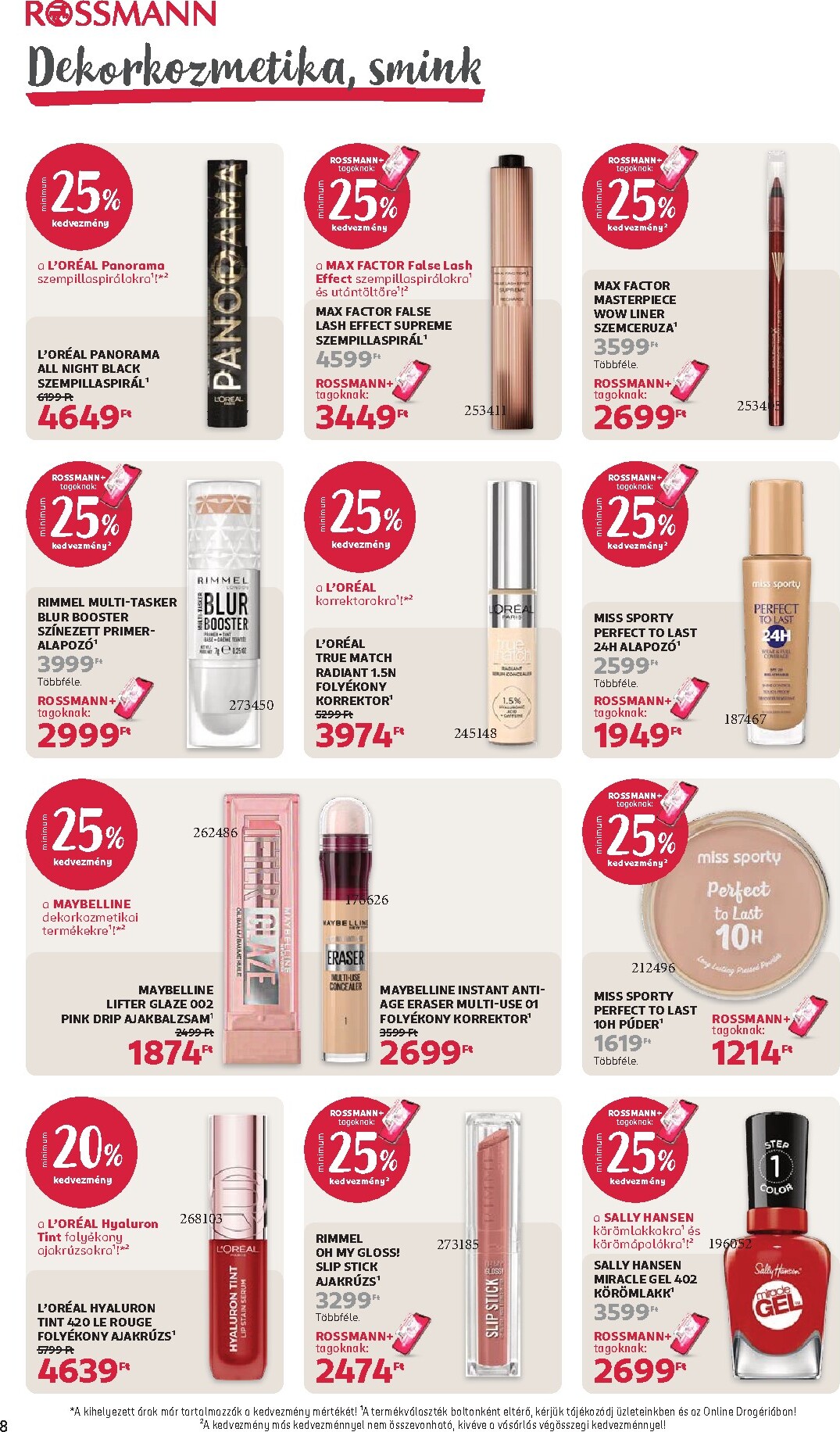 rossmann - Rossmann hirdetmény a következő hétre hétfőtől 2026.09.07.-tól péntektől 2026.09.18.-ig - page: 10