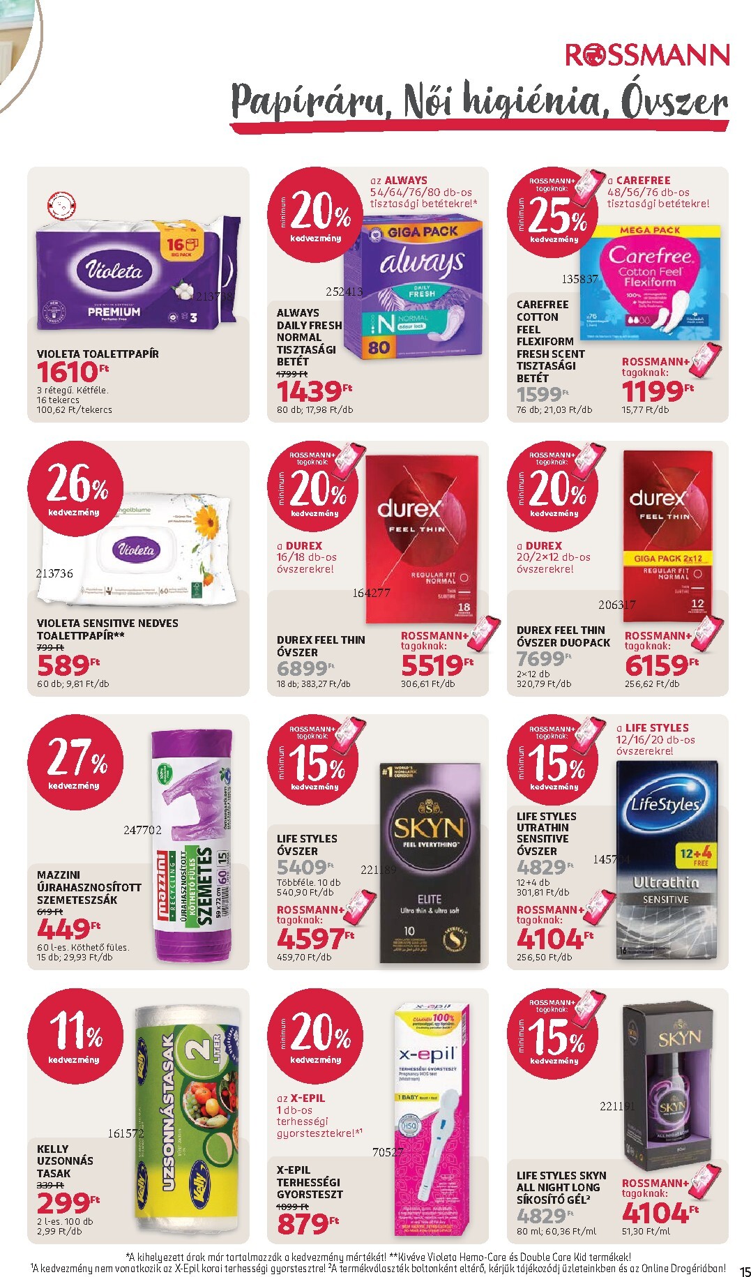 rossmann - Rossmann hirdetmény a következő hétre hétfőtől 2026.09.07.-tól péntektől 2026.09.18.-ig - page: 17