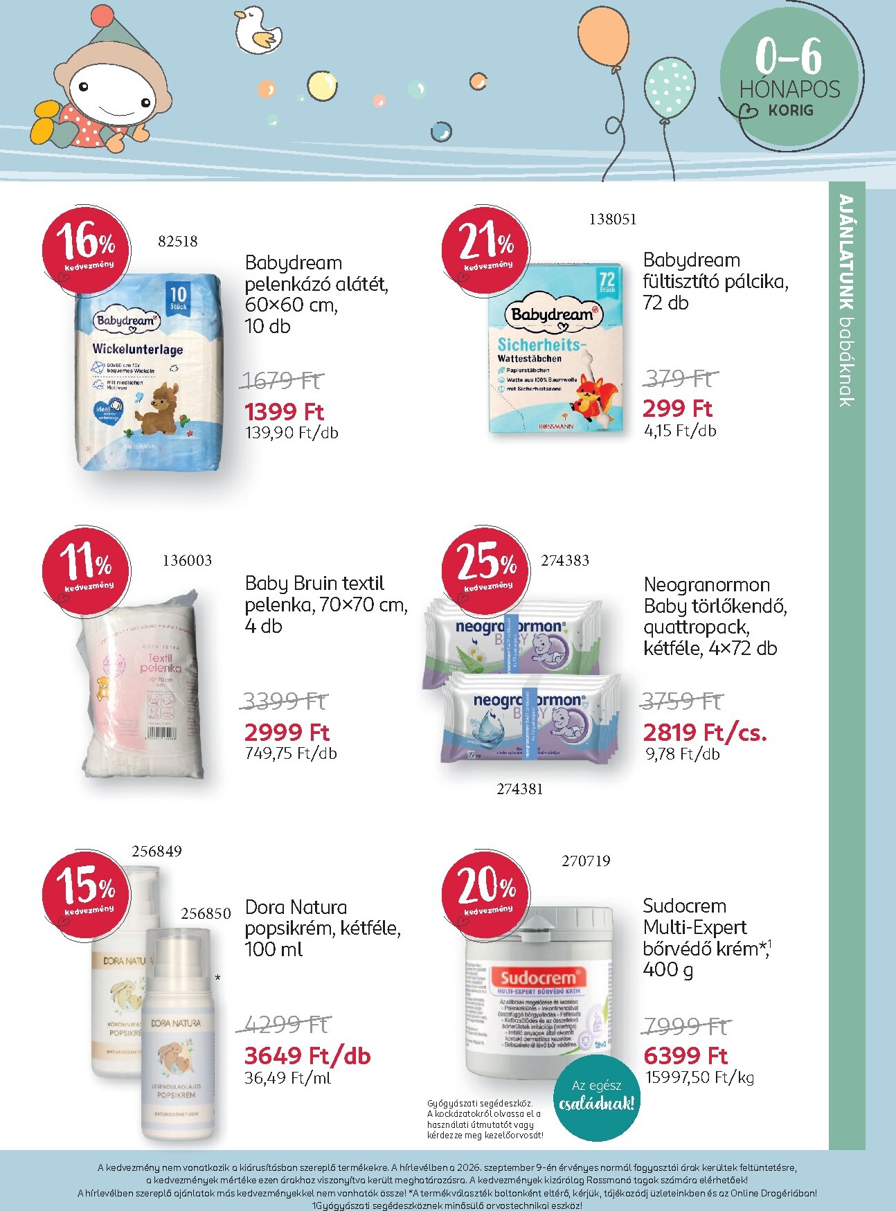 rossmann - Rossmann - Babaprogram hirdetmény a következő hétre hétfőtől 2026.09.14.-tól vasárnaptól 2026.10.11.-ig - page: 8