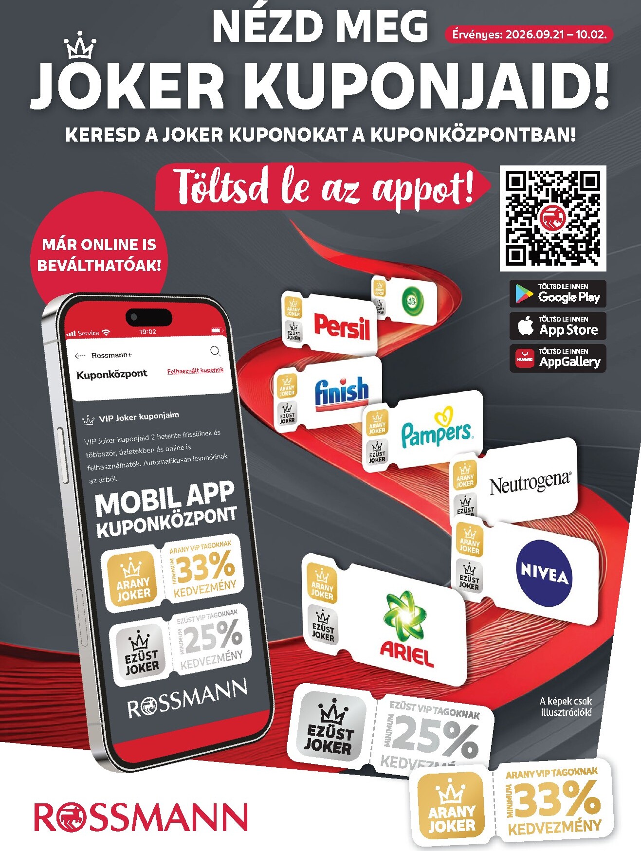 rossmann - Rossmann - Kuponjaid hirdetmény a következő hétre hétfőtől 2026.09.21.-tól péntektől 2026.10.02.-ig