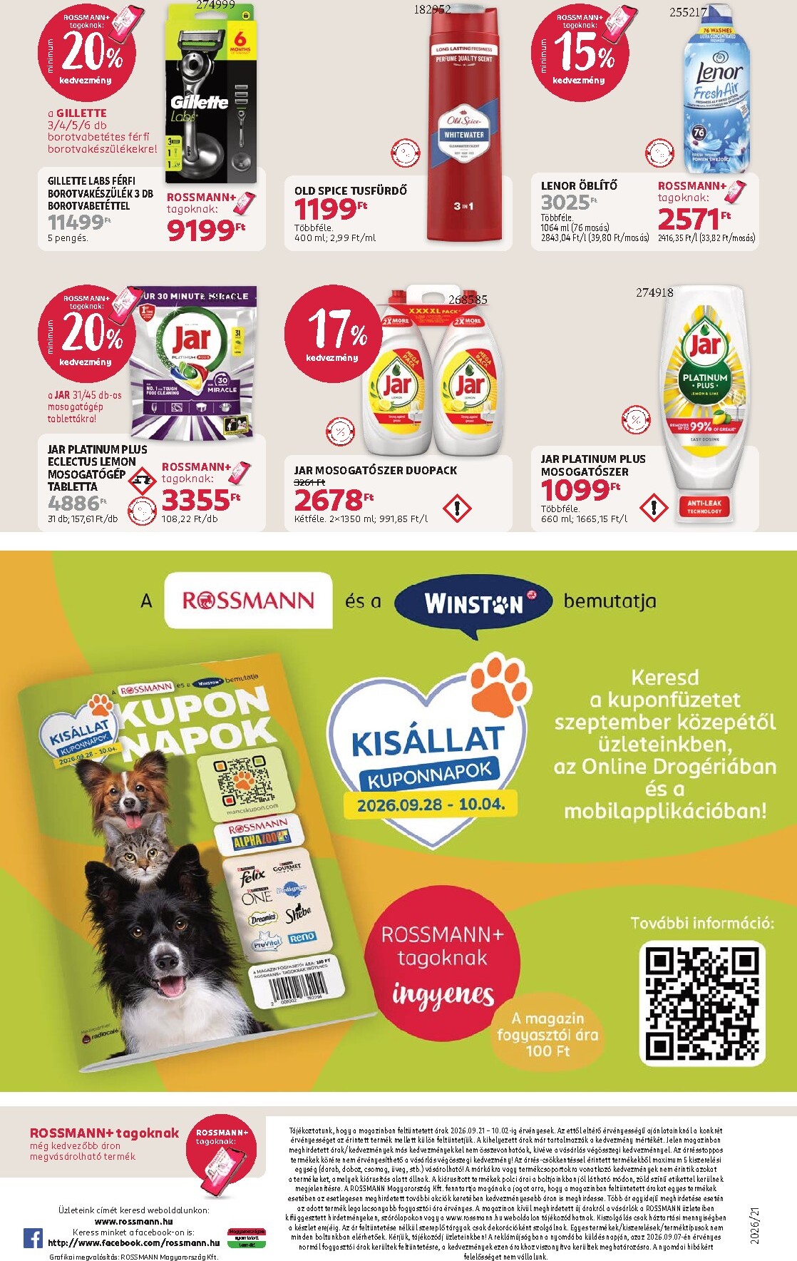 rossmann - Rossmann hirdetmény a következő hétre hétfőtől 2026.09.21.-tól péntektől 2026.10.02.-ig - page: 24