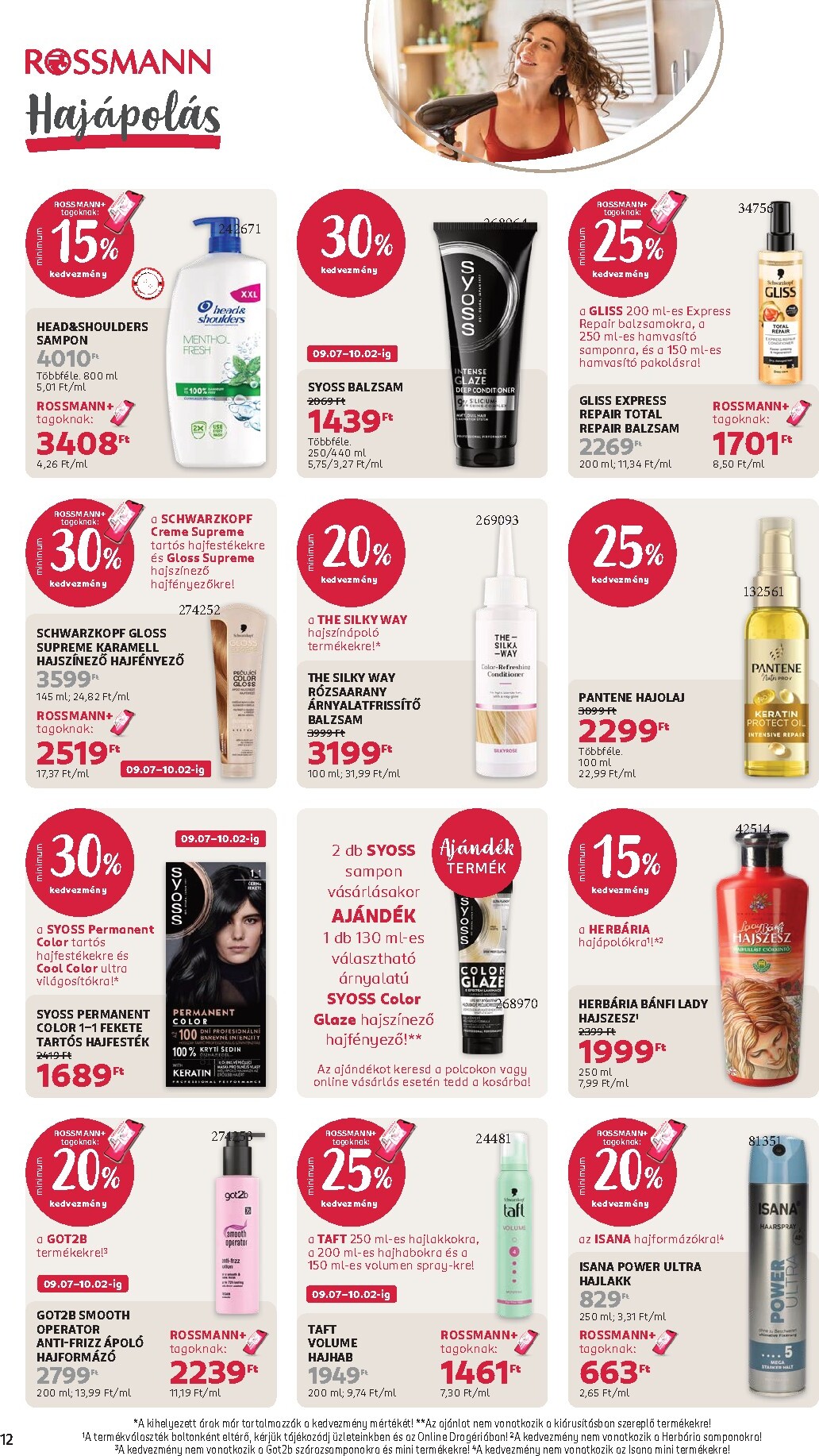 rossmann - Rossmann hirdetmény a következő hétre hétfőtől 2026.09.21.-tól péntektől 2026.10.02.-ig - page: 14