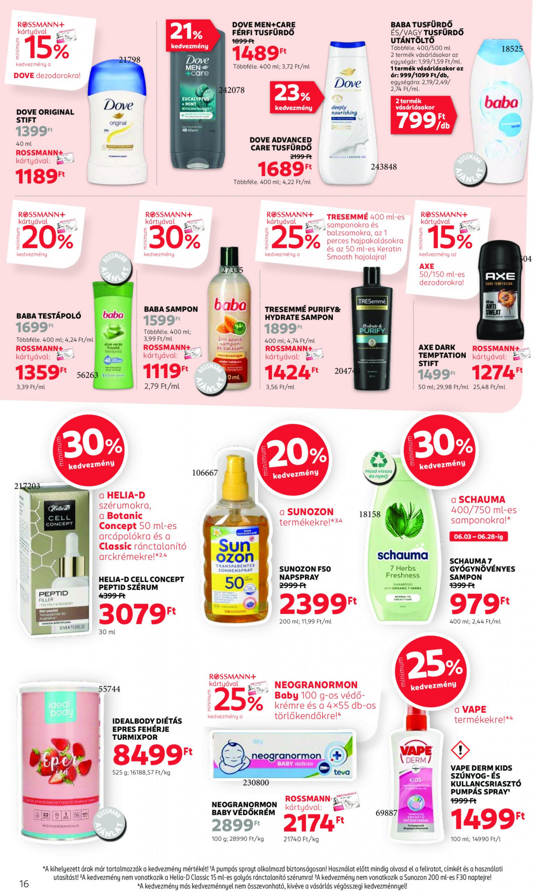 rossmann - Aktuális újság Rossmann 06.03. - 06.14. - page: 18