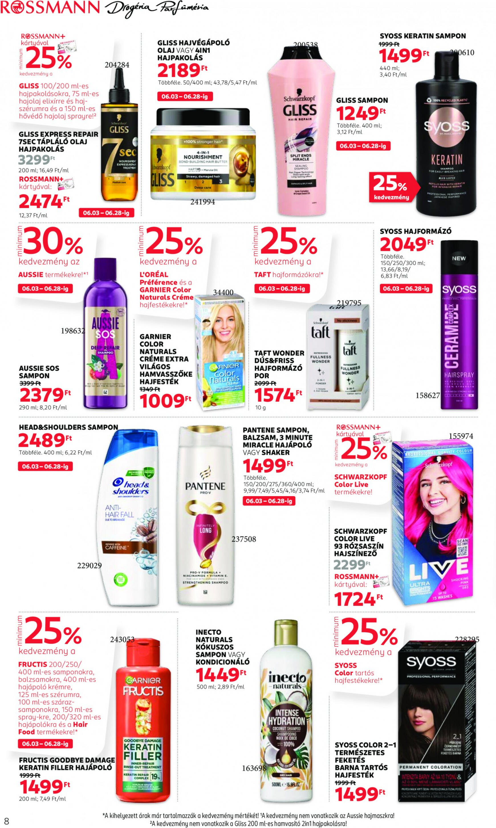 rossmann - Aktuális újság Rossmann 06.03. - 06.14. - page: 8