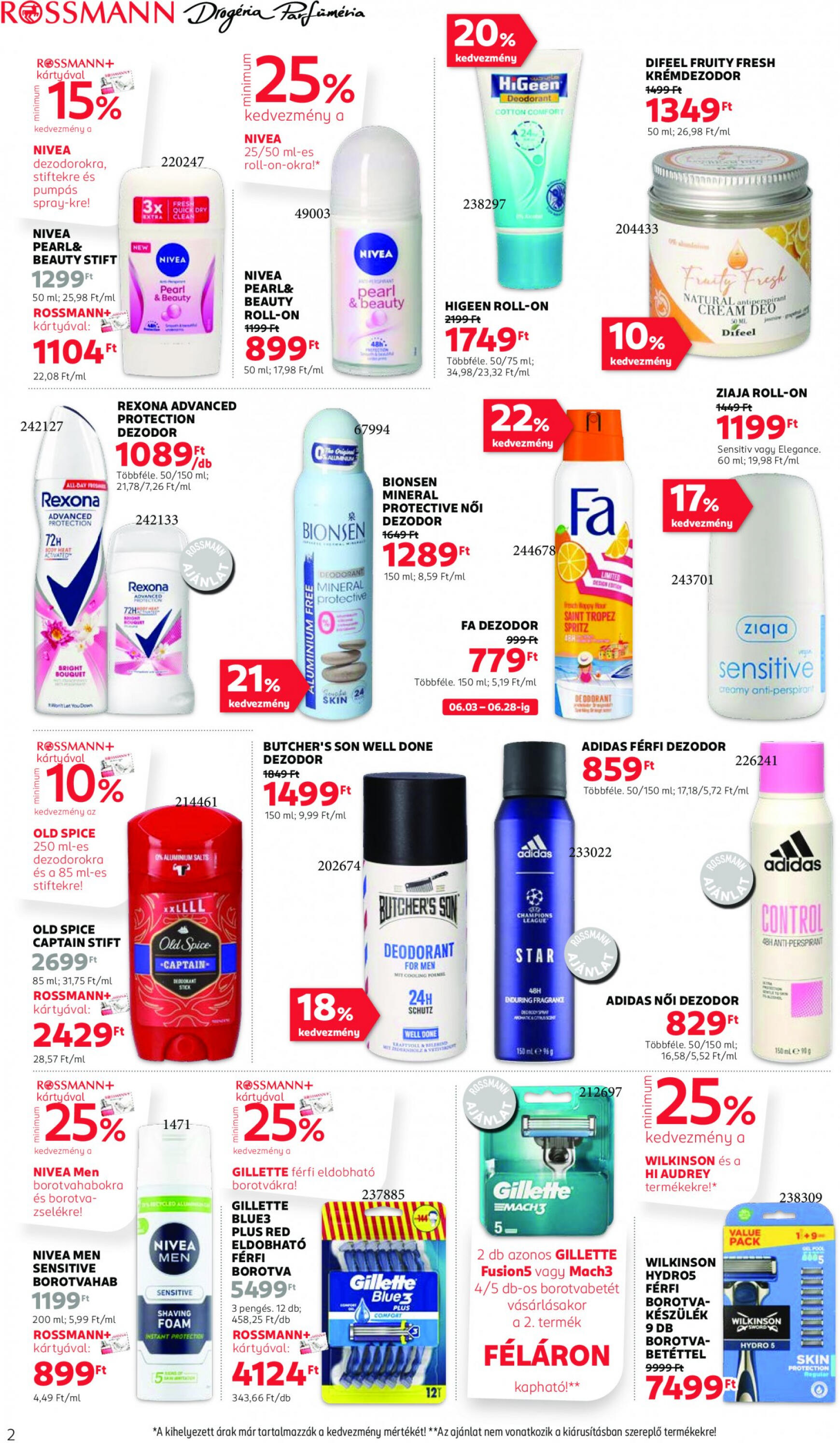 rossmann - Aktuális újság Rossmann 06.03. - 06.14. - page: 2