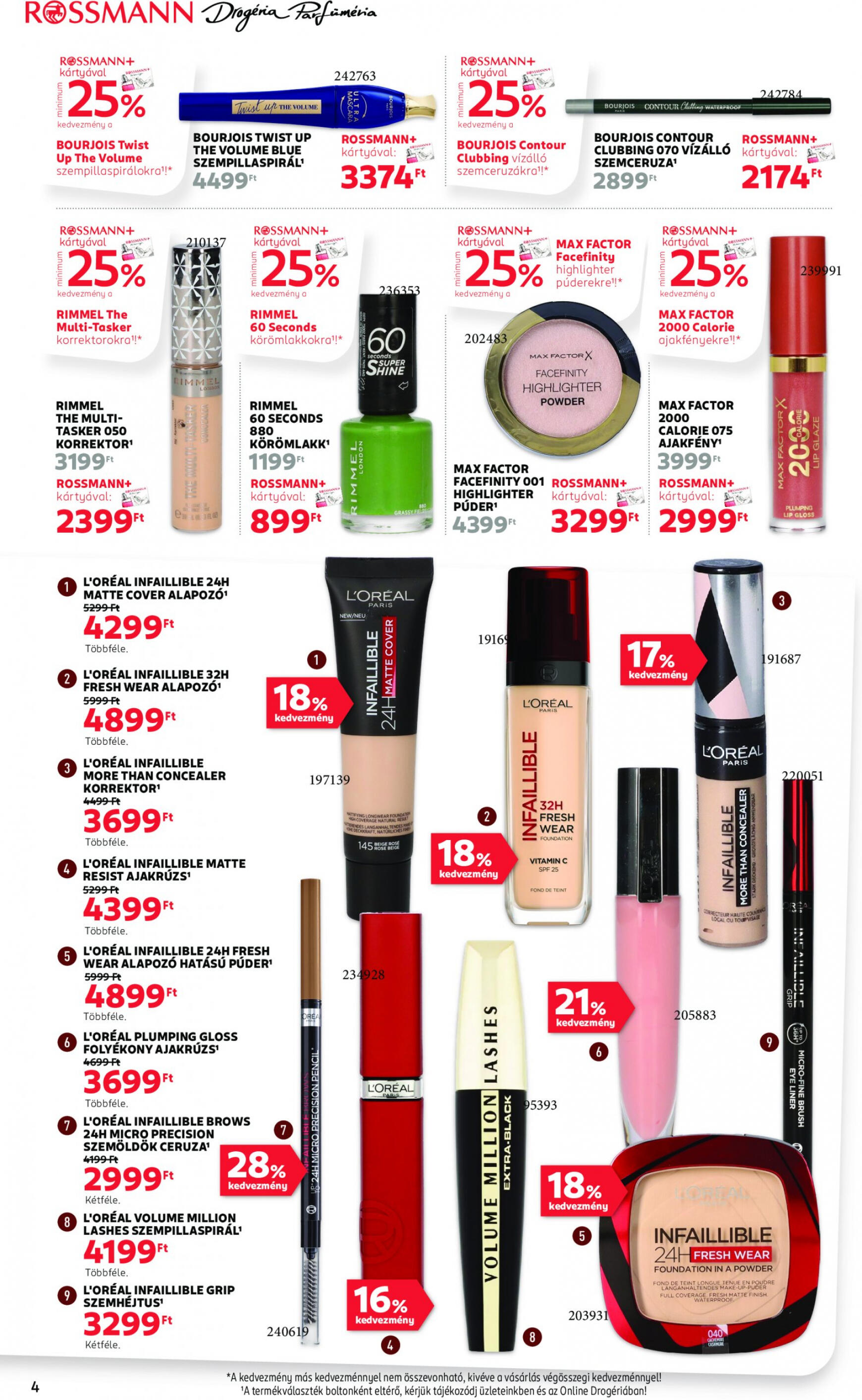 rossmann - Aktuális újság Rossmann 07.01. - 07.05. - page: 4