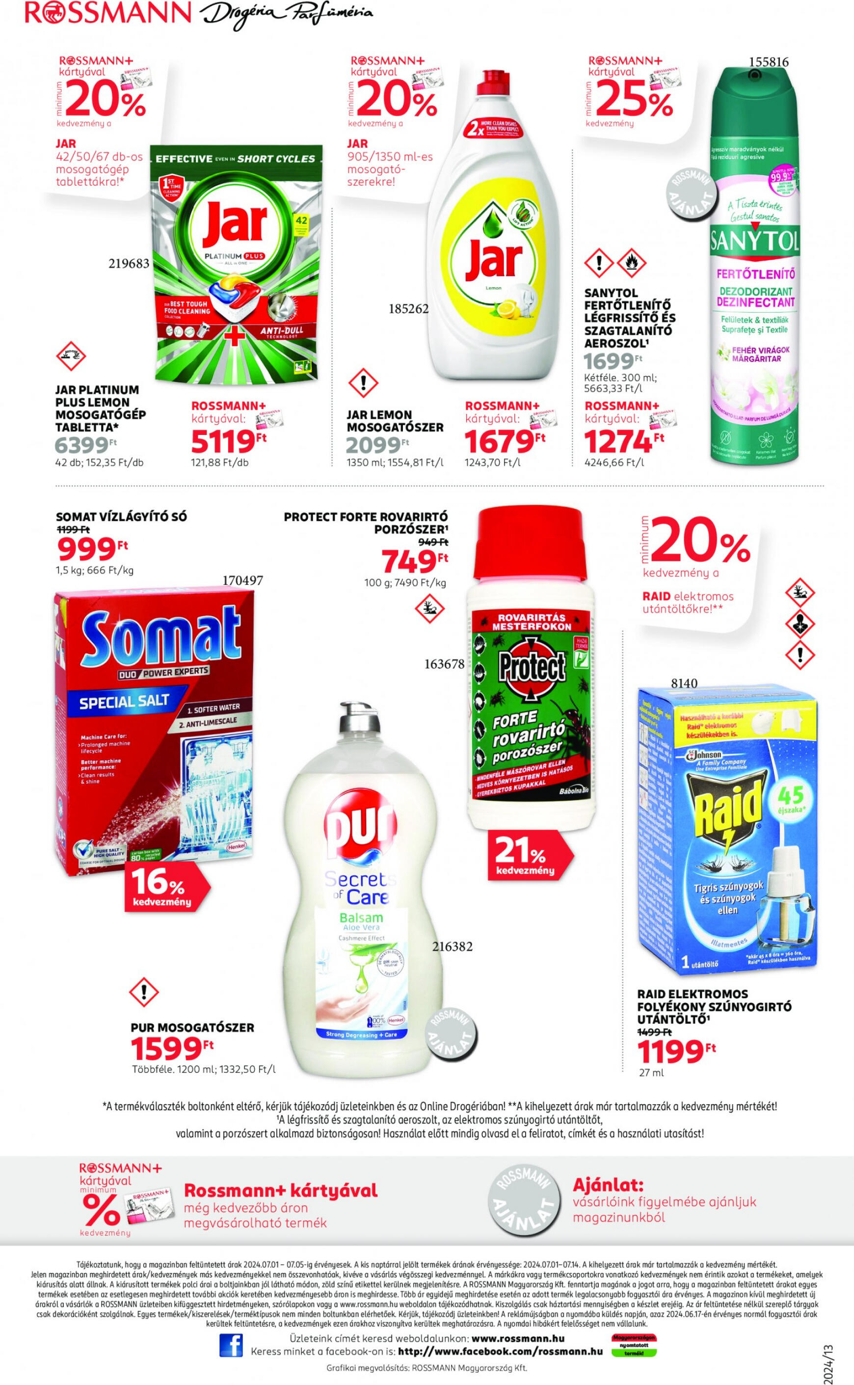 rossmann - Aktuális újság Rossmann 07.01. - 07.05. - page: 24