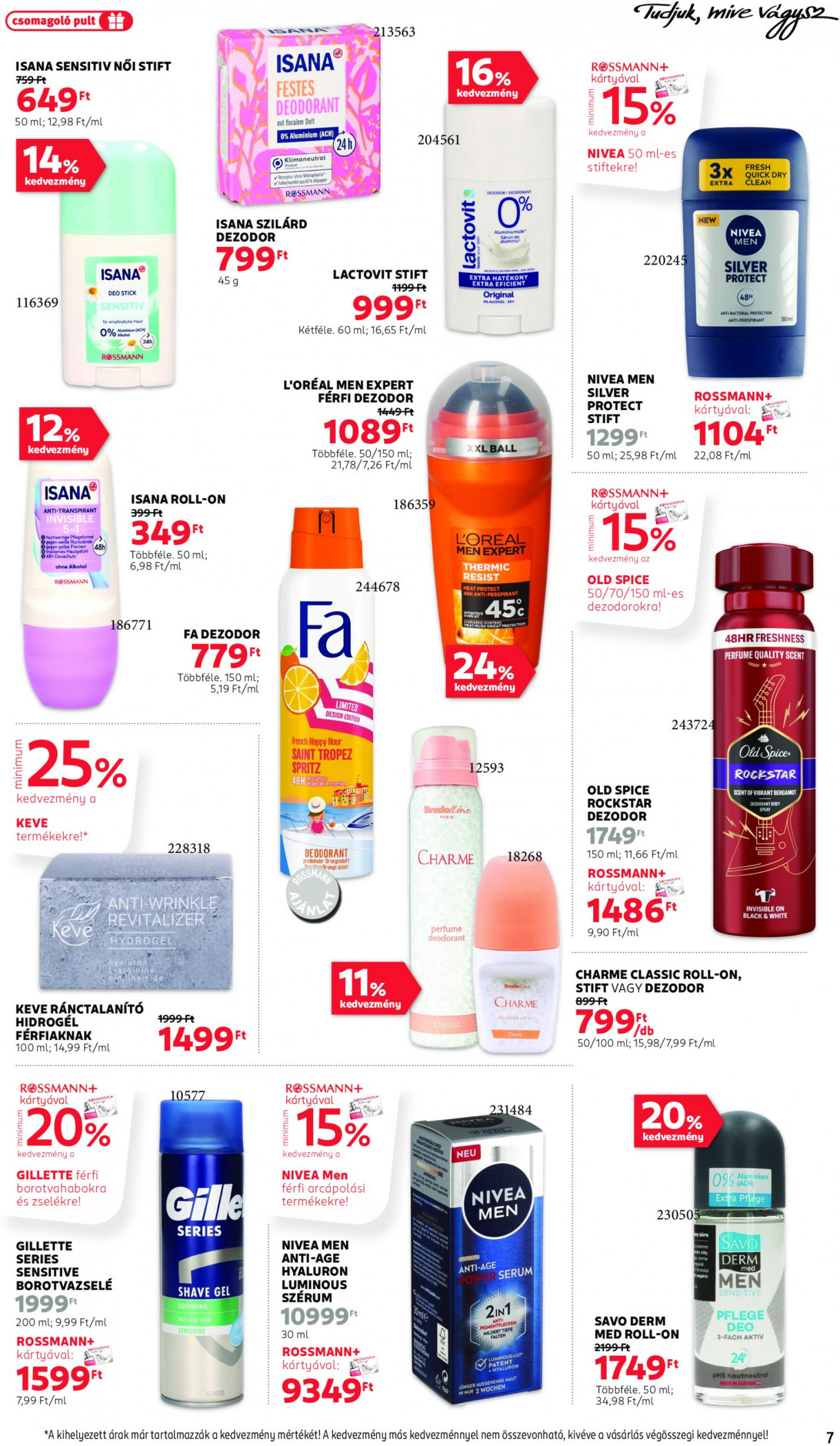 rossmann - Aktuális újság Rossmann 07.01. - 07.05. - page: 7