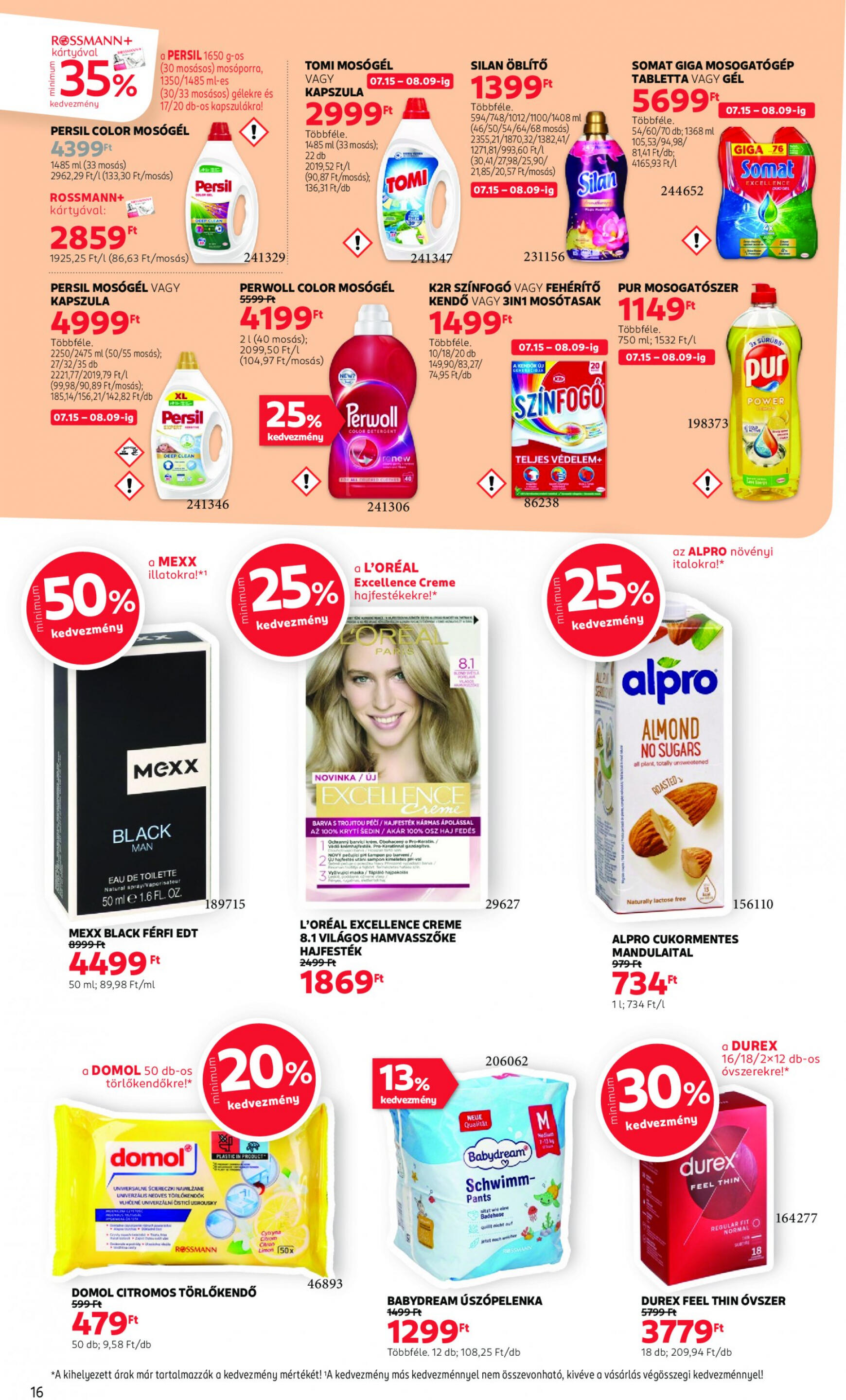 rossmann - Aktuális újság Rossmann 07.15. - 07.26. - page: 16