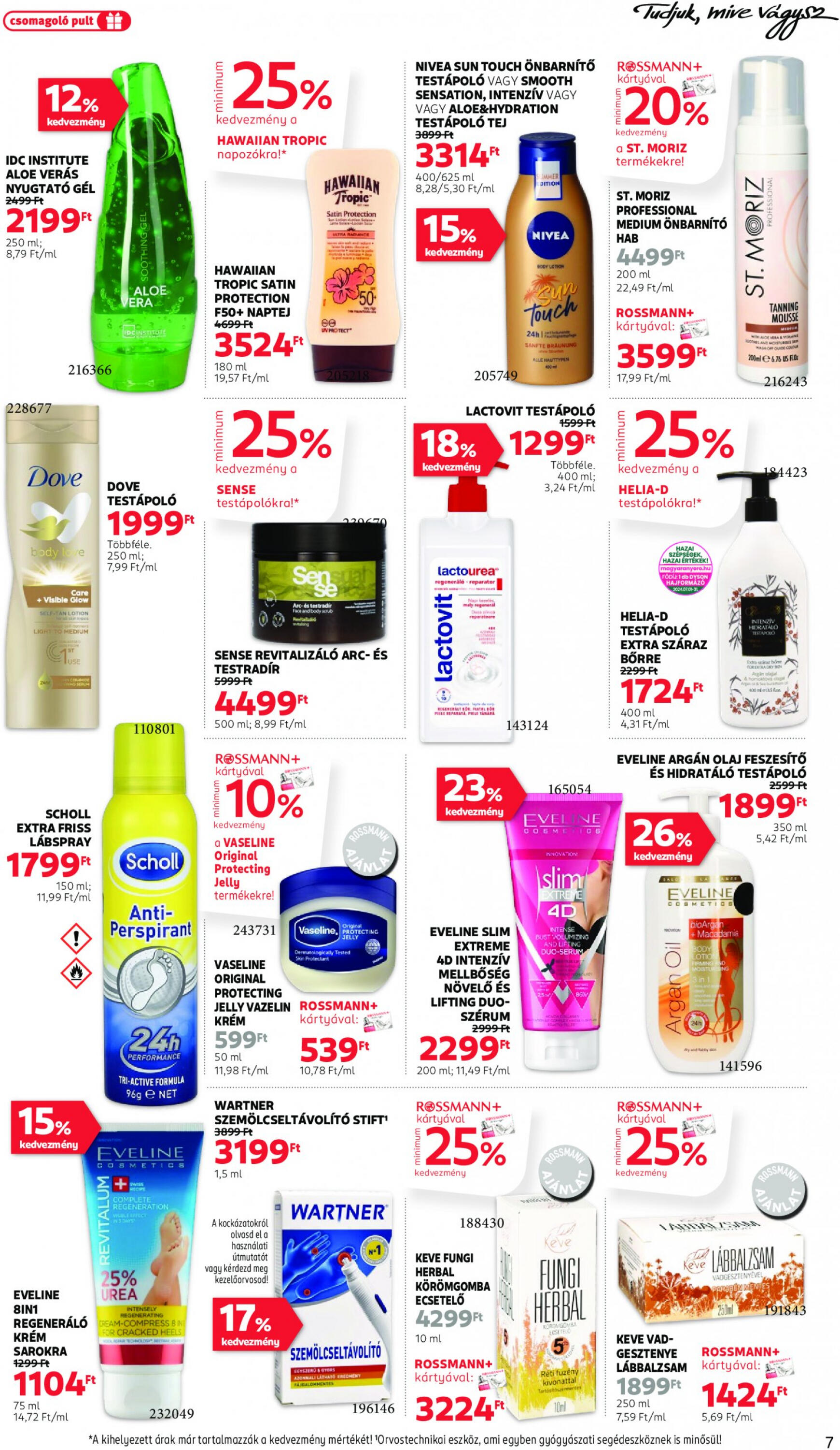 rossmann - Aktuális újság Rossmann 07.15. - 07.26. - page: 7