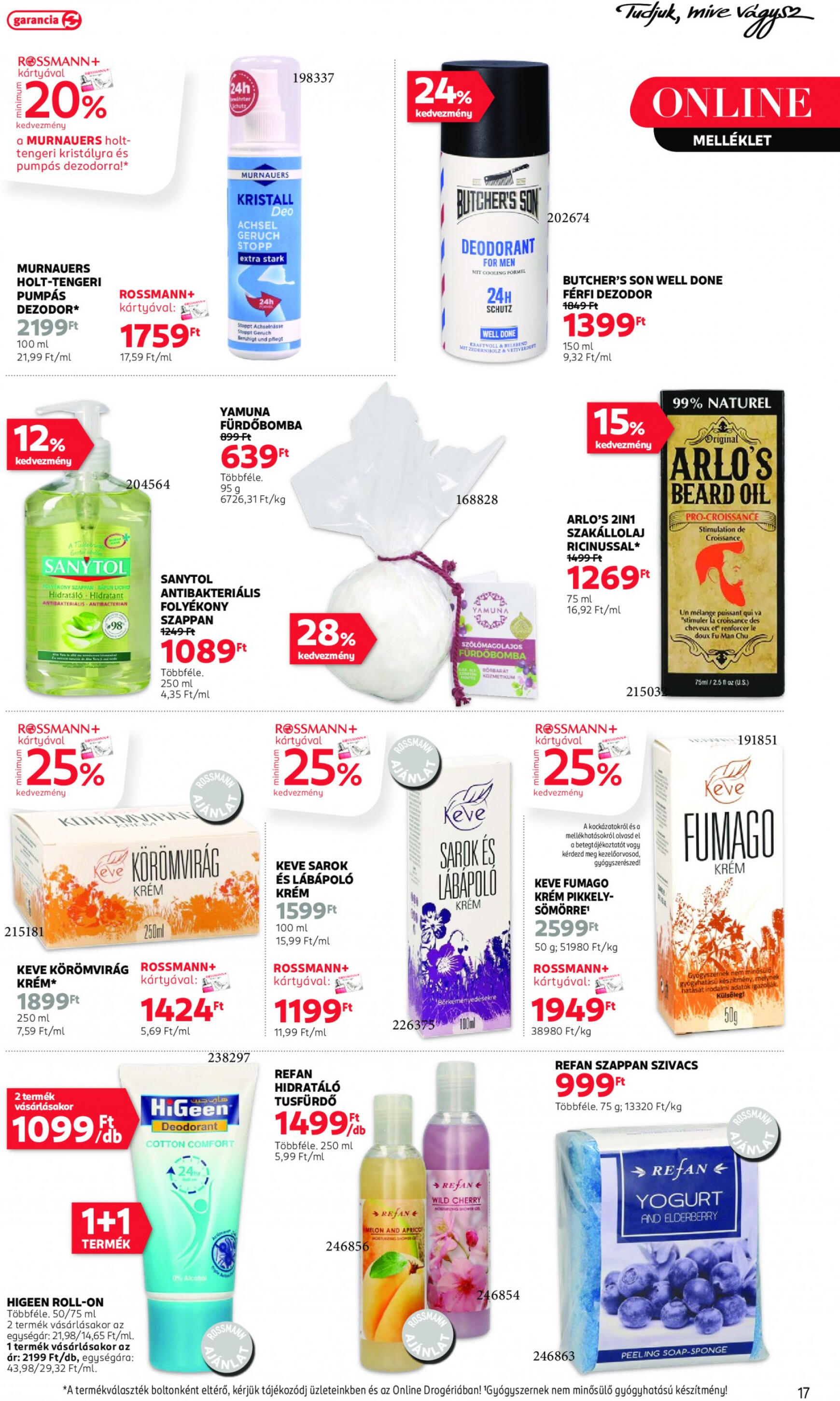 rossmann - Aktuális újság Rossmann 07.15. - 07.26. - page: 17