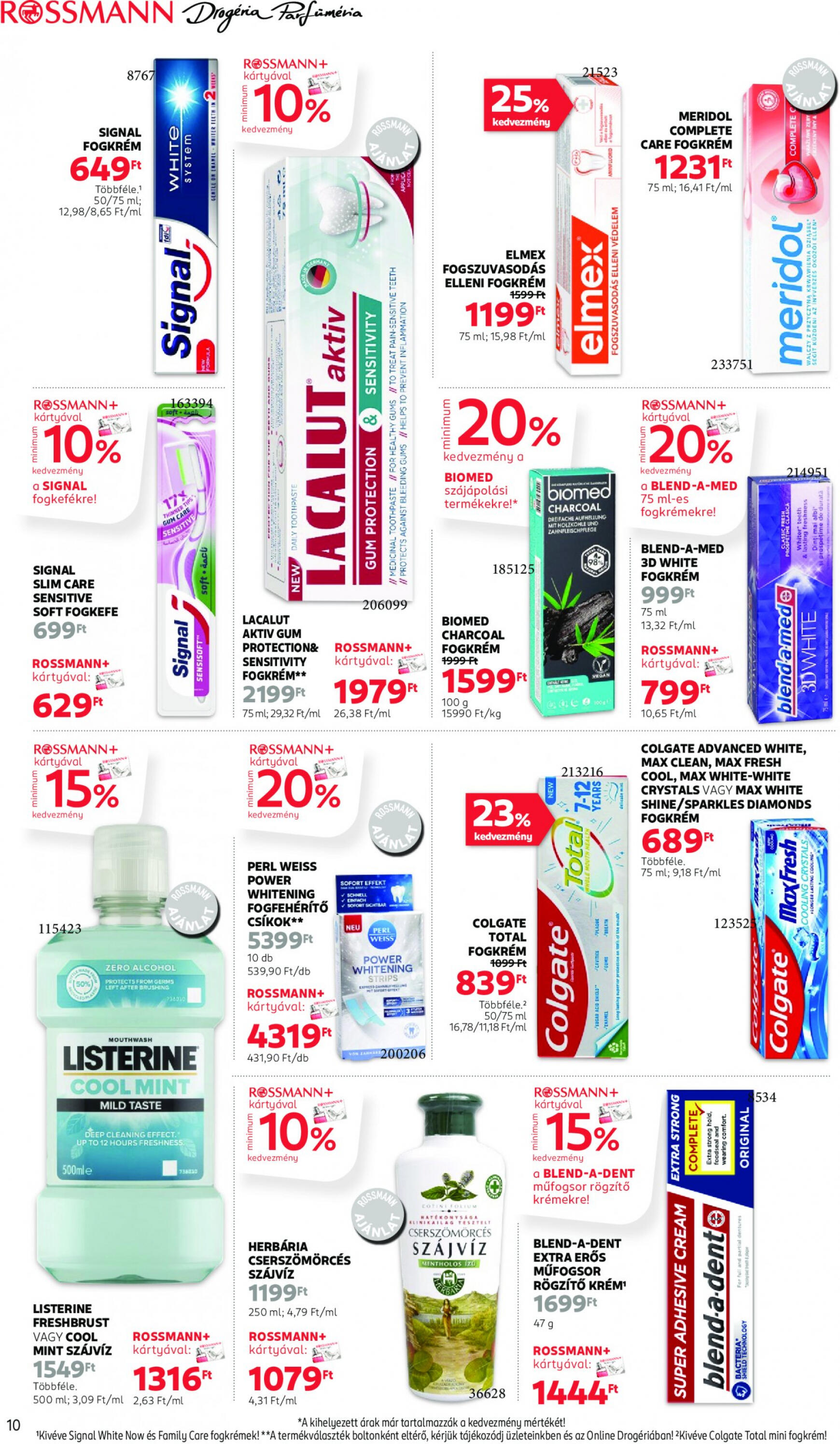 rossmann - Aktuális újság Rossmann 07.15. - 07.26. - page: 10