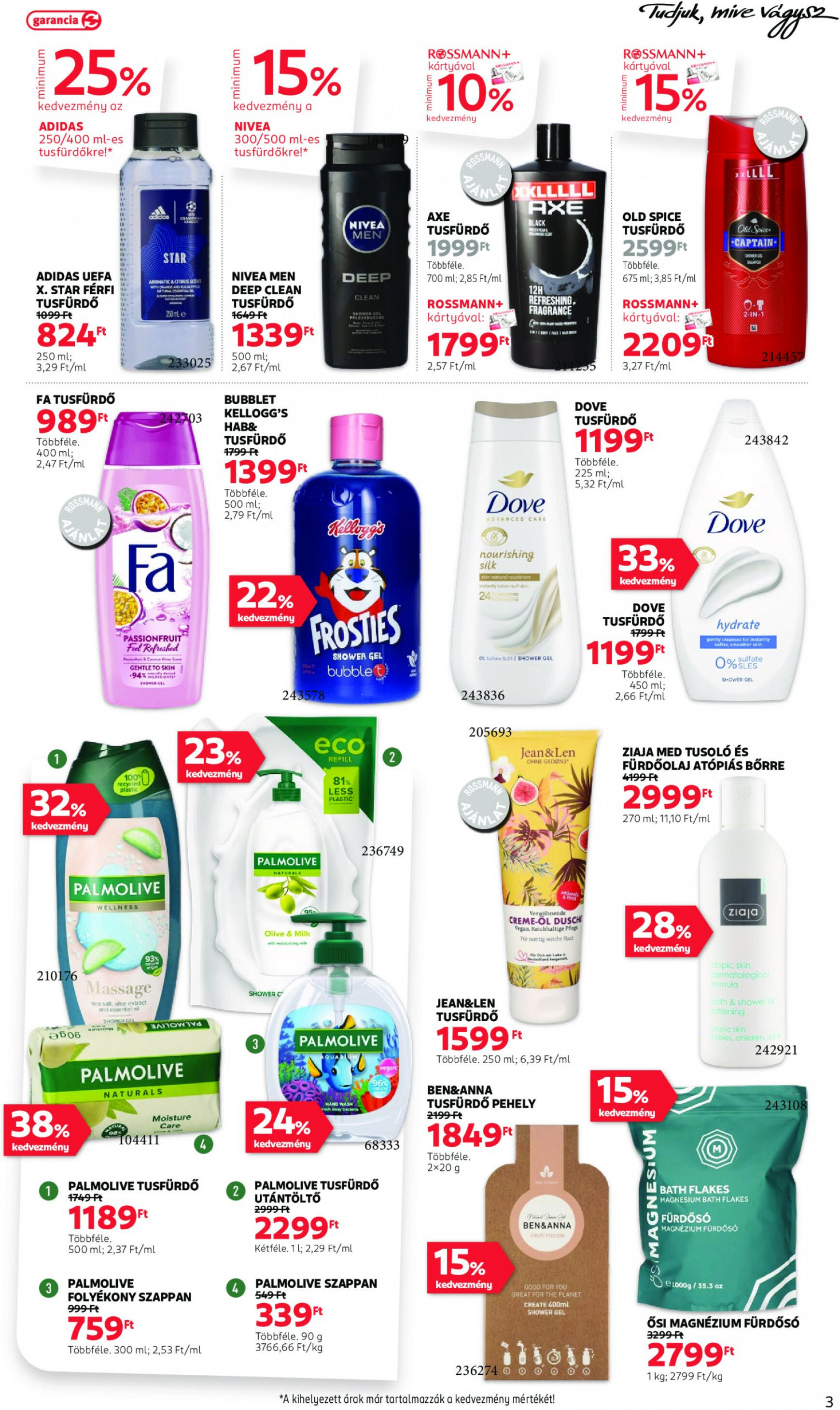 rossmann - Aktuális újság Rossmann 07.15. - 07.26. - page: 3