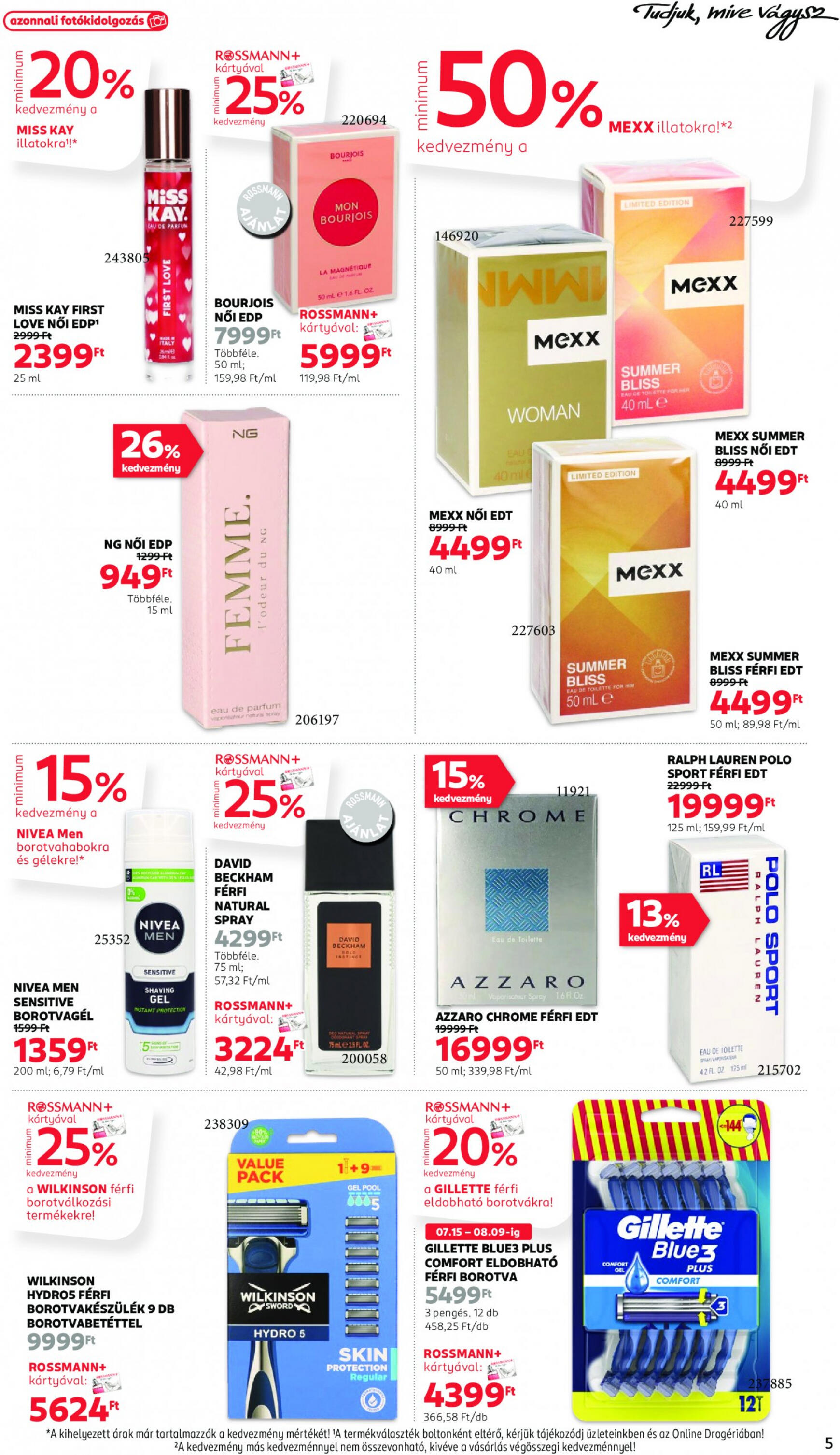 rossmann - Aktuális újság Rossmann 07.15. - 07.26. - page: 5