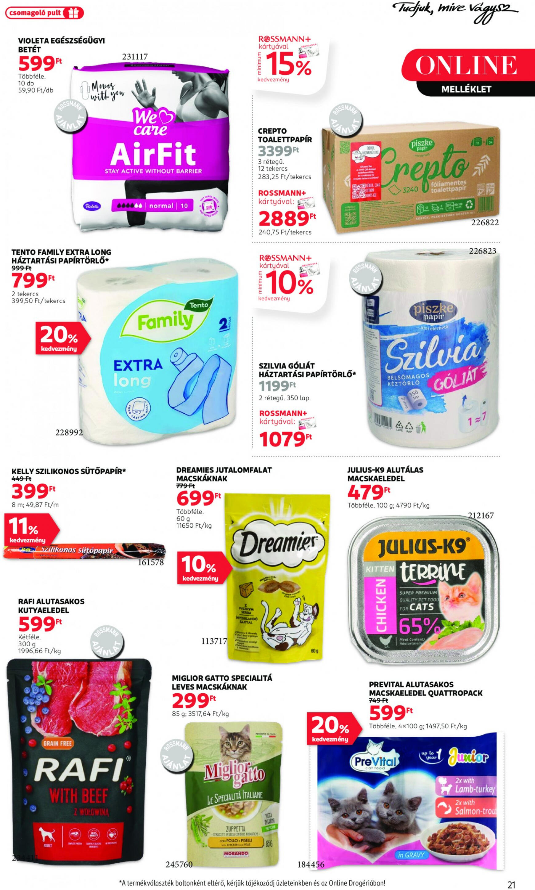 rossmann - Aktuális újság Rossmann 07.15. - 07.26. - page: 21