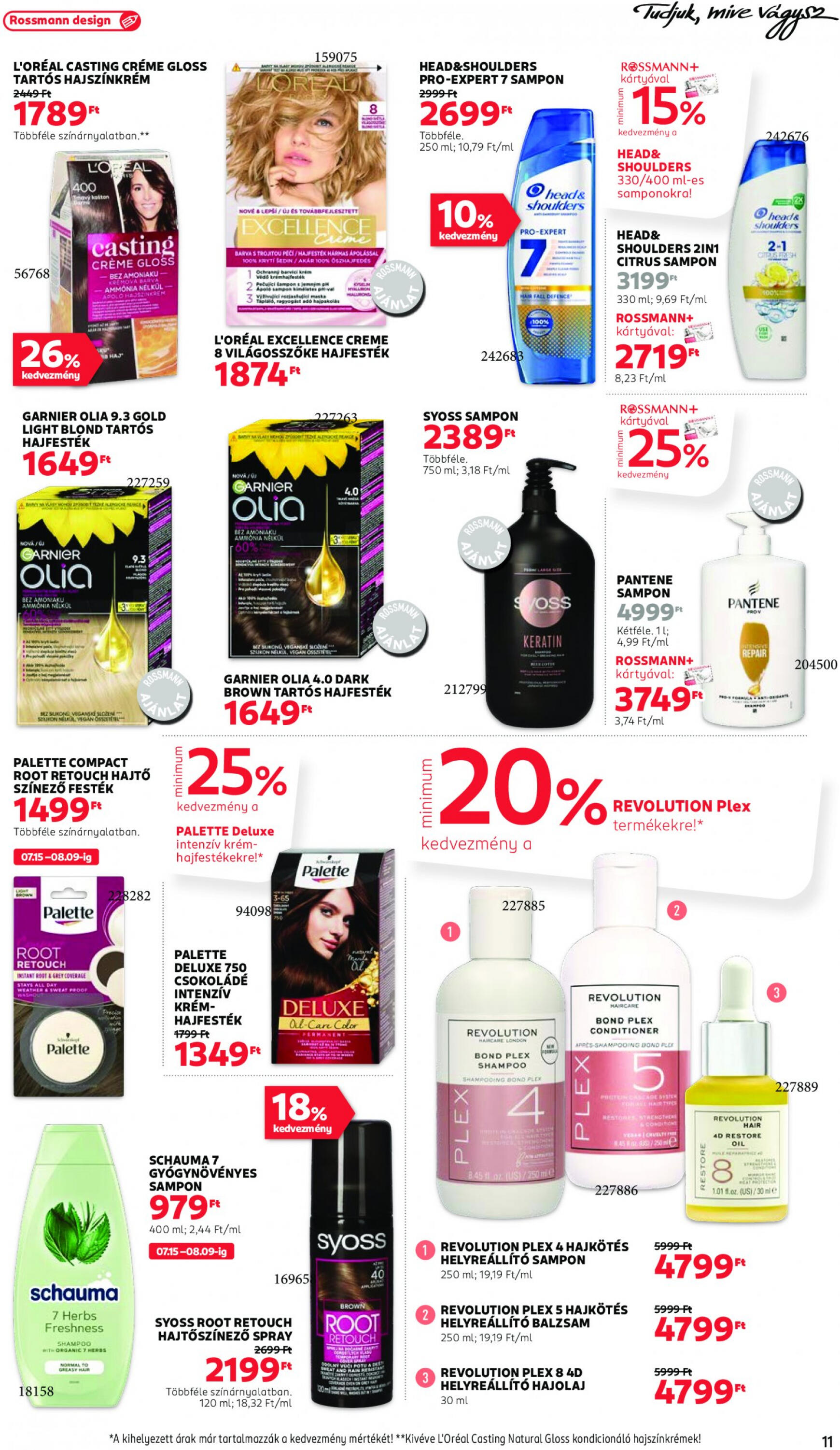 rossmann - Aktuális újság Rossmann 07.29. - 08.09. - page: 11