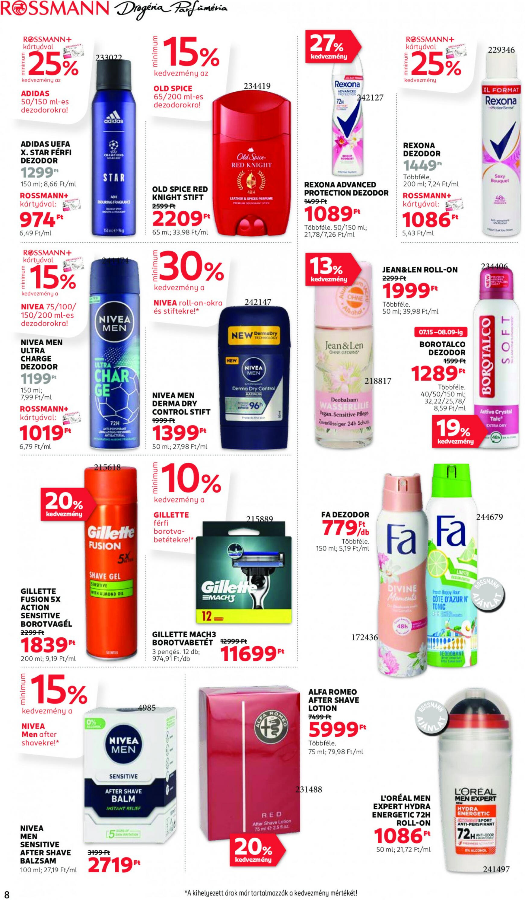 rossmann - Aktuális újság Rossmann 07.29. - 08.09. - page: 8