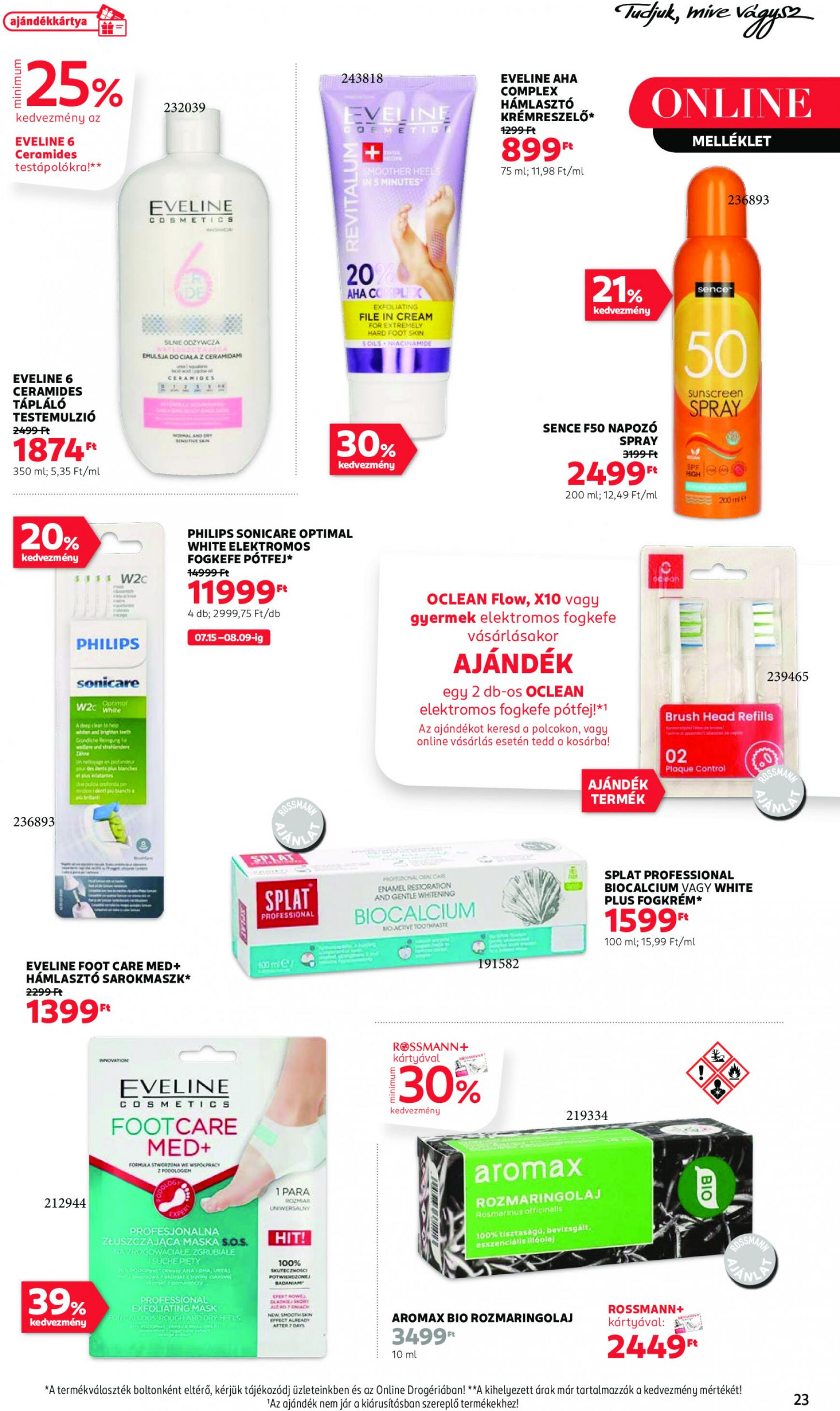 rossmann - Aktuális újság Rossmann 07.29. - 08.09. - page: 25