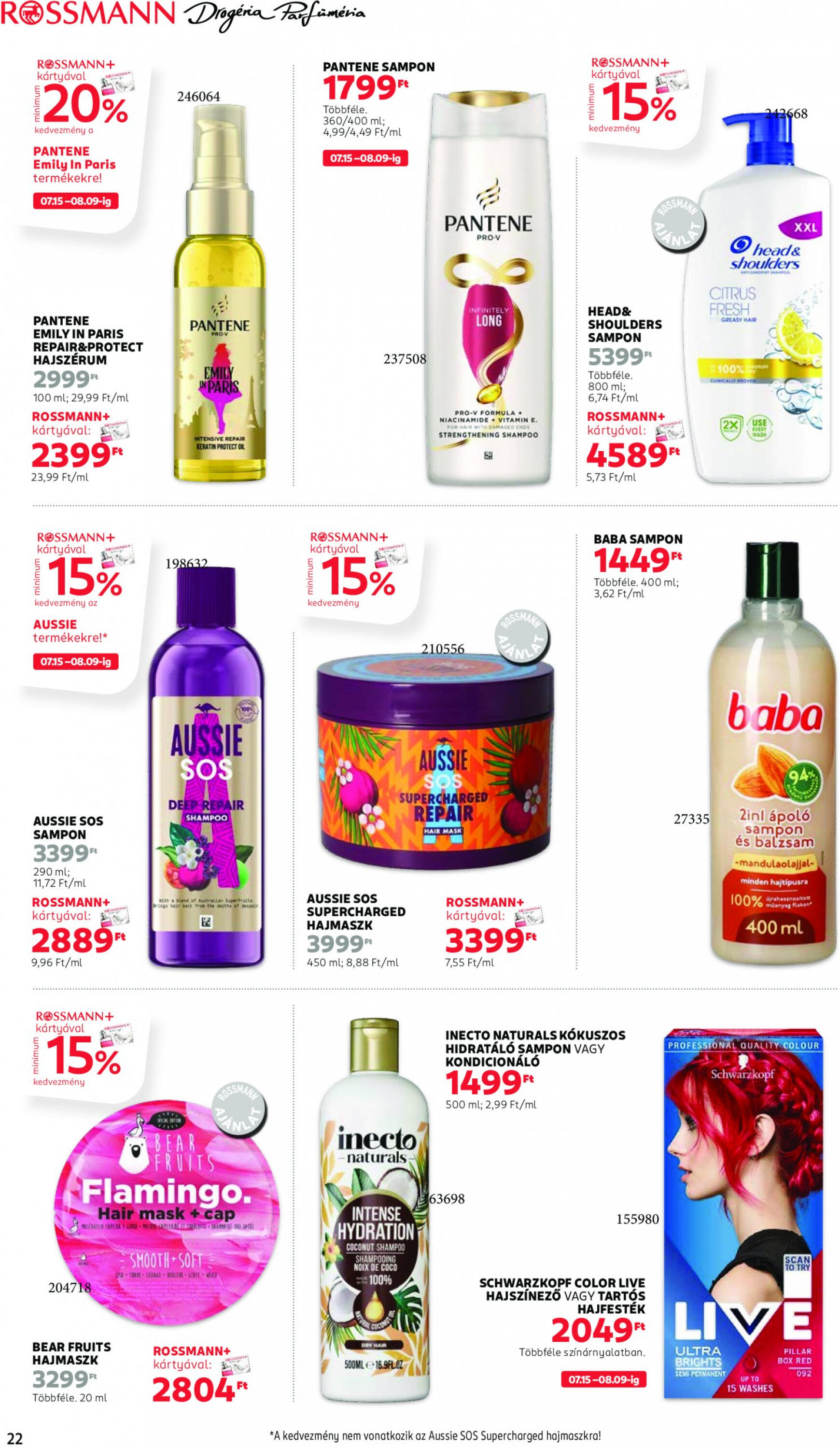 rossmann - Aktuális újság Rossmann 07.29. - 08.09. - page: 24