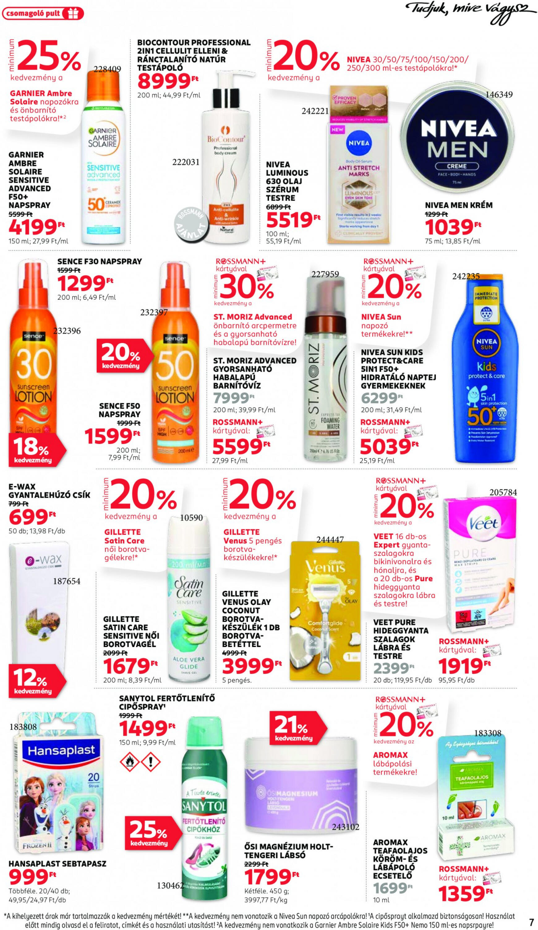 rossmann - Aktuális újság Rossmann 07.29. - 08.09. - page: 7