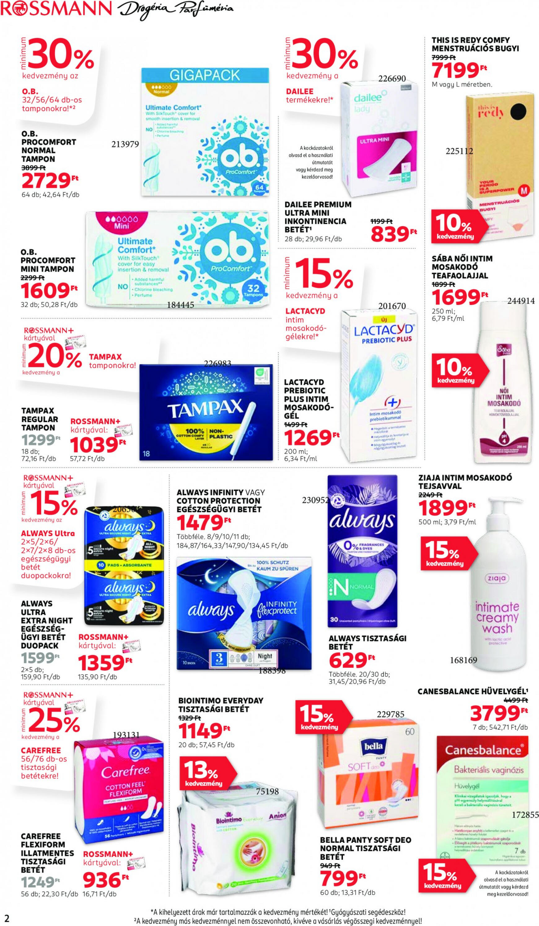 rossmann - Aktuális újság Rossmann 07.29. - 08.09. - page: 2