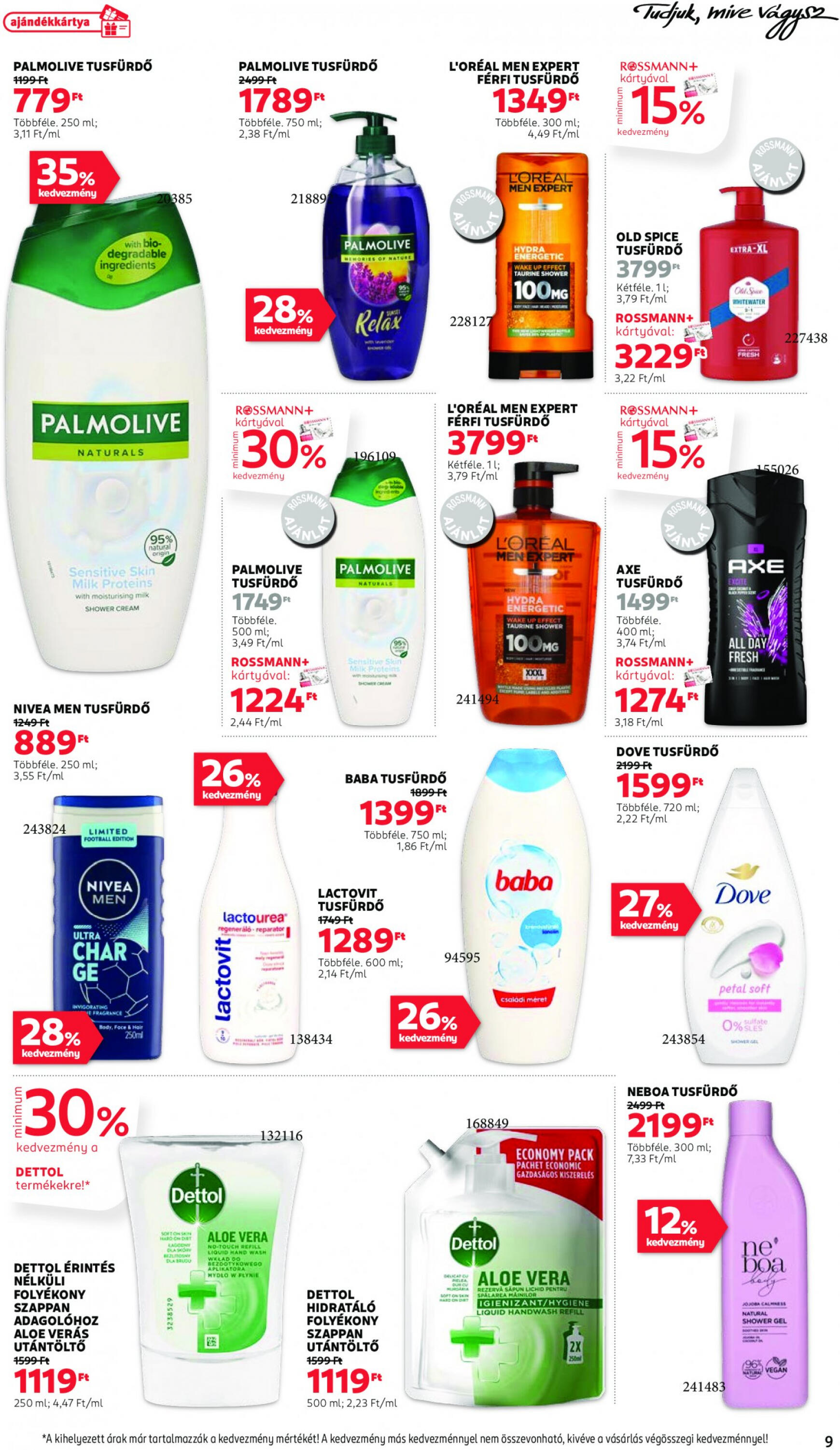 rossmann - Aktuális újság Rossmann 07.29. - 08.09. - page: 9