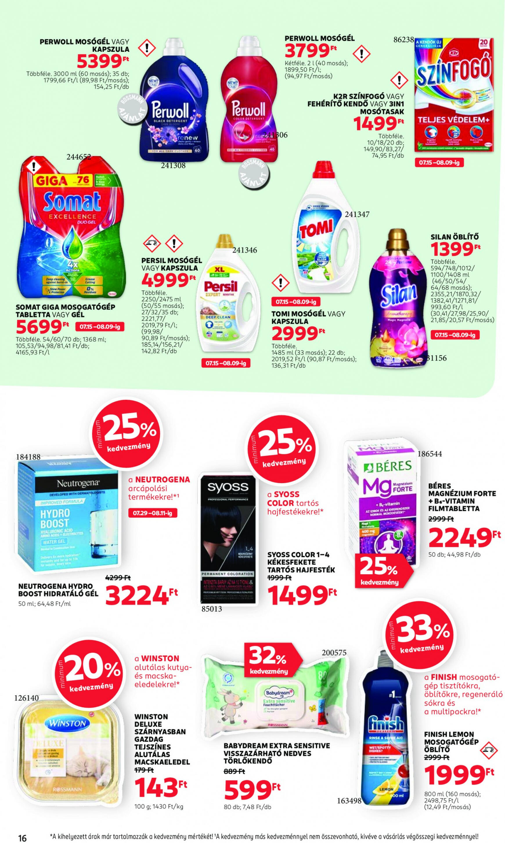 rossmann - Aktuális újság Rossmann 07.29. - 08.09. - page: 18