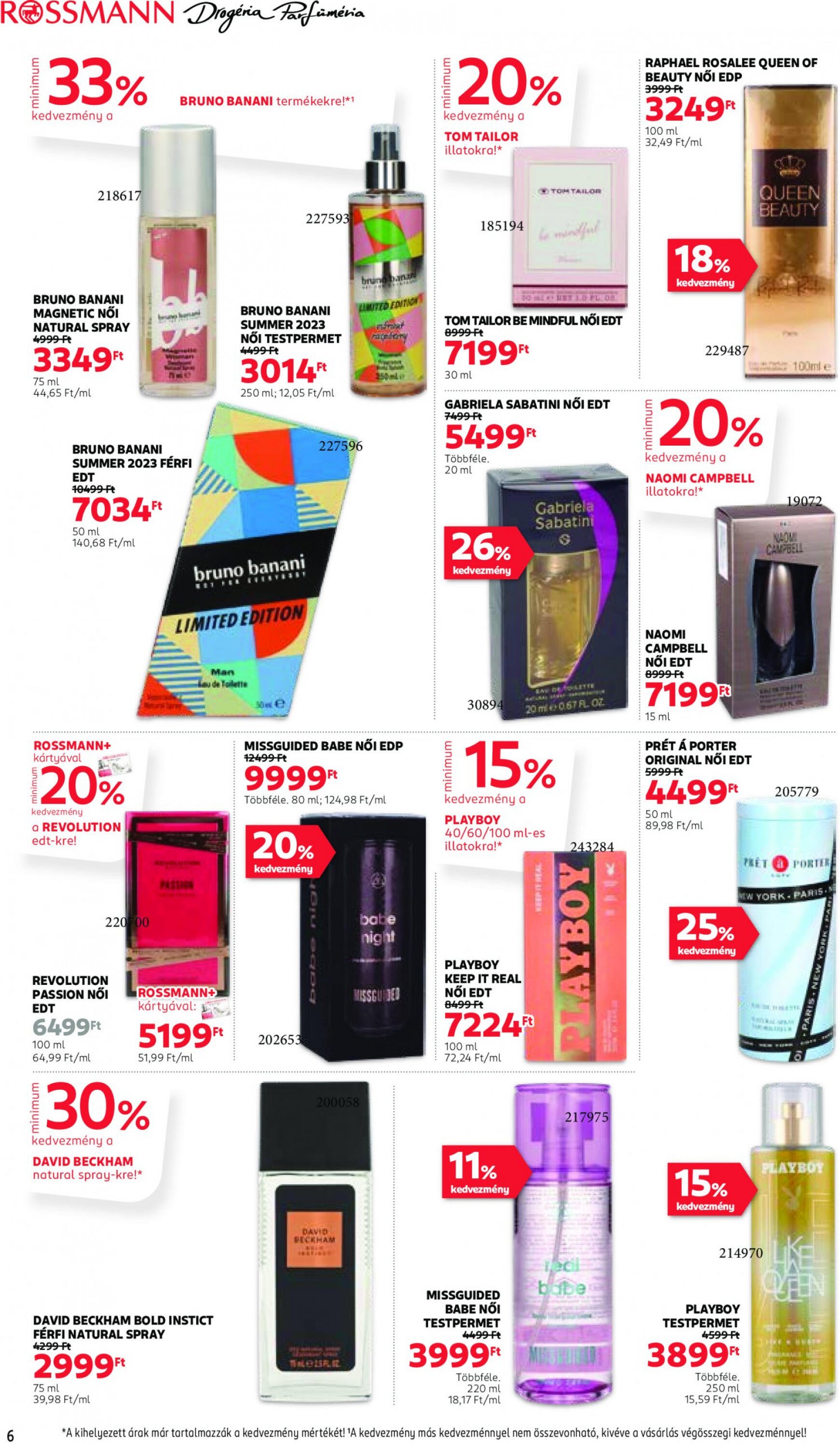 rossmann - Aktuális újság Rossmann 08.12. - 08.23. - page: 6