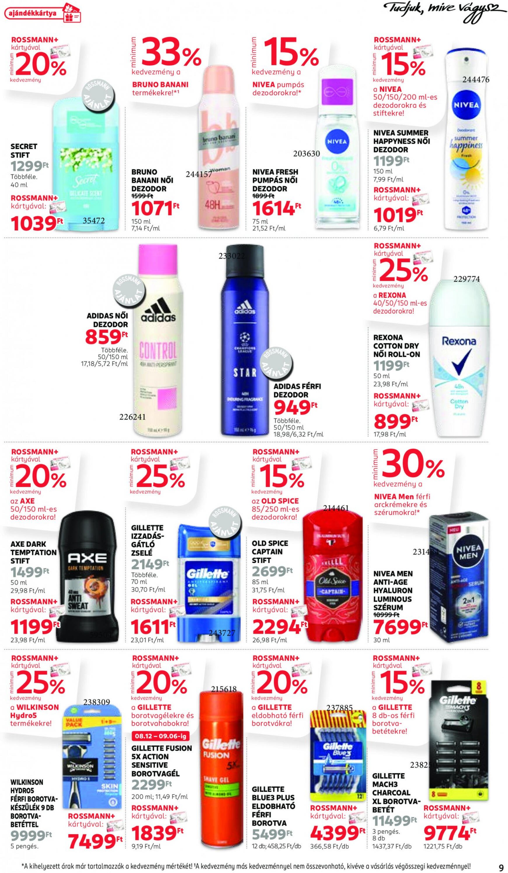 rossmann - Aktuális újság Rossmann 08.12. - 08.23. - page: 9