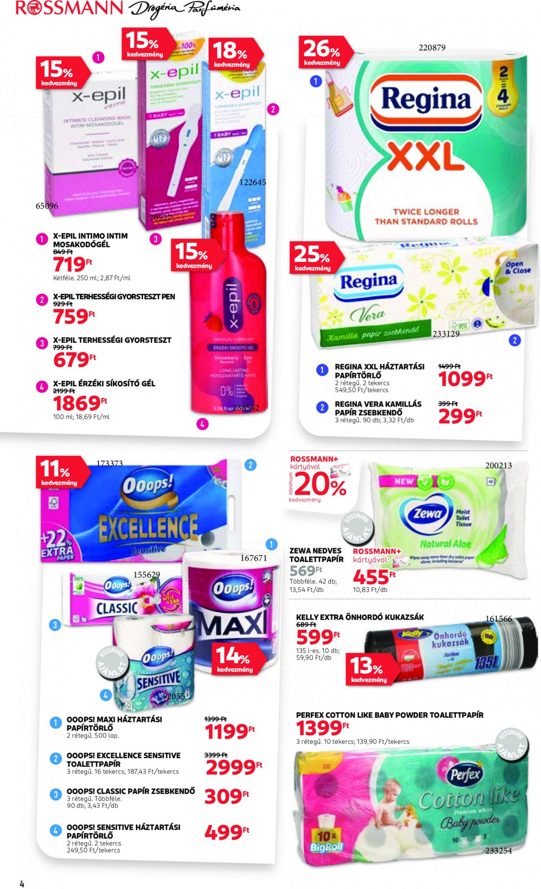 rossmann - Aktuális újság Rossmann 08.12. - 08.23. - page: 4